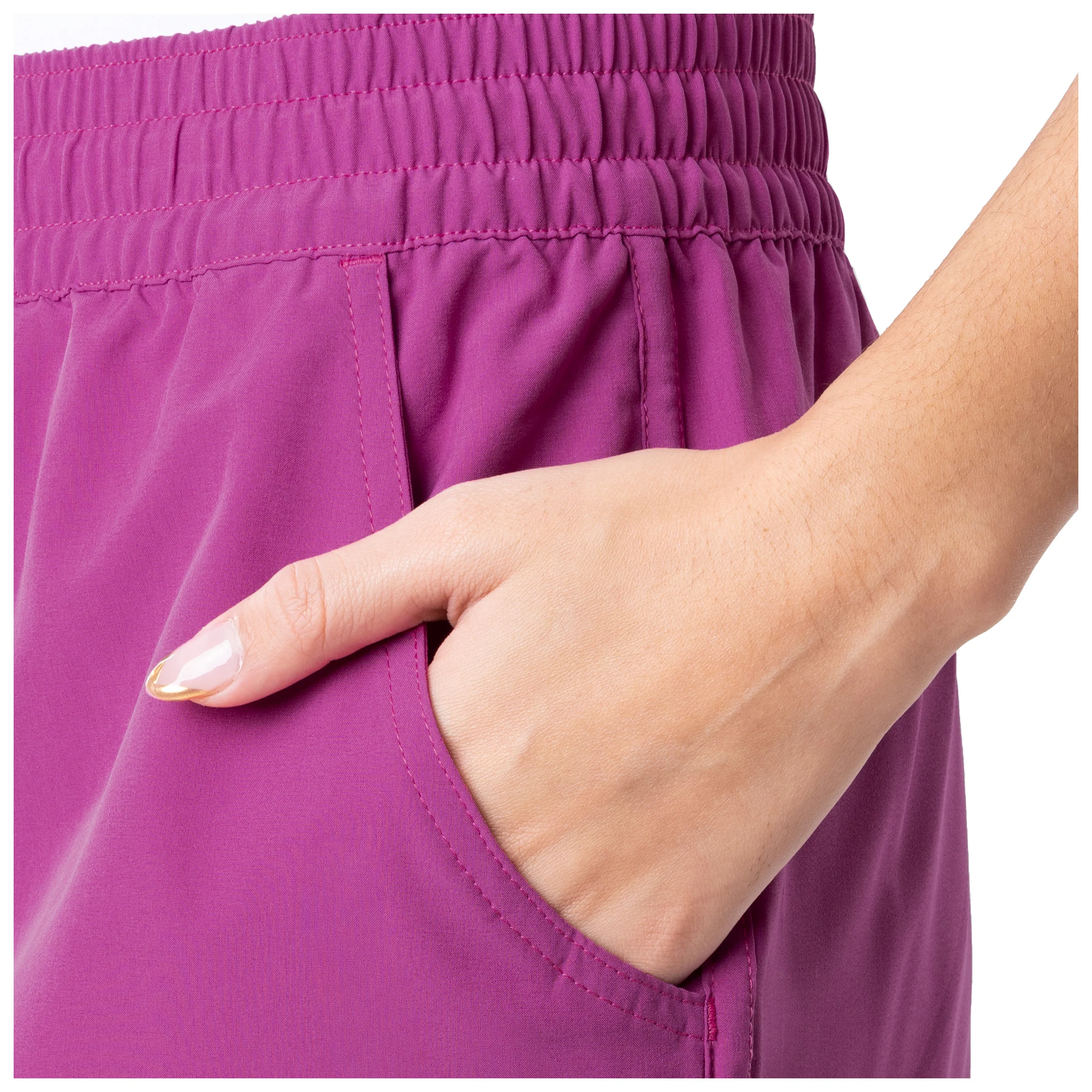 Ladies Pink Solid Short - Image 5