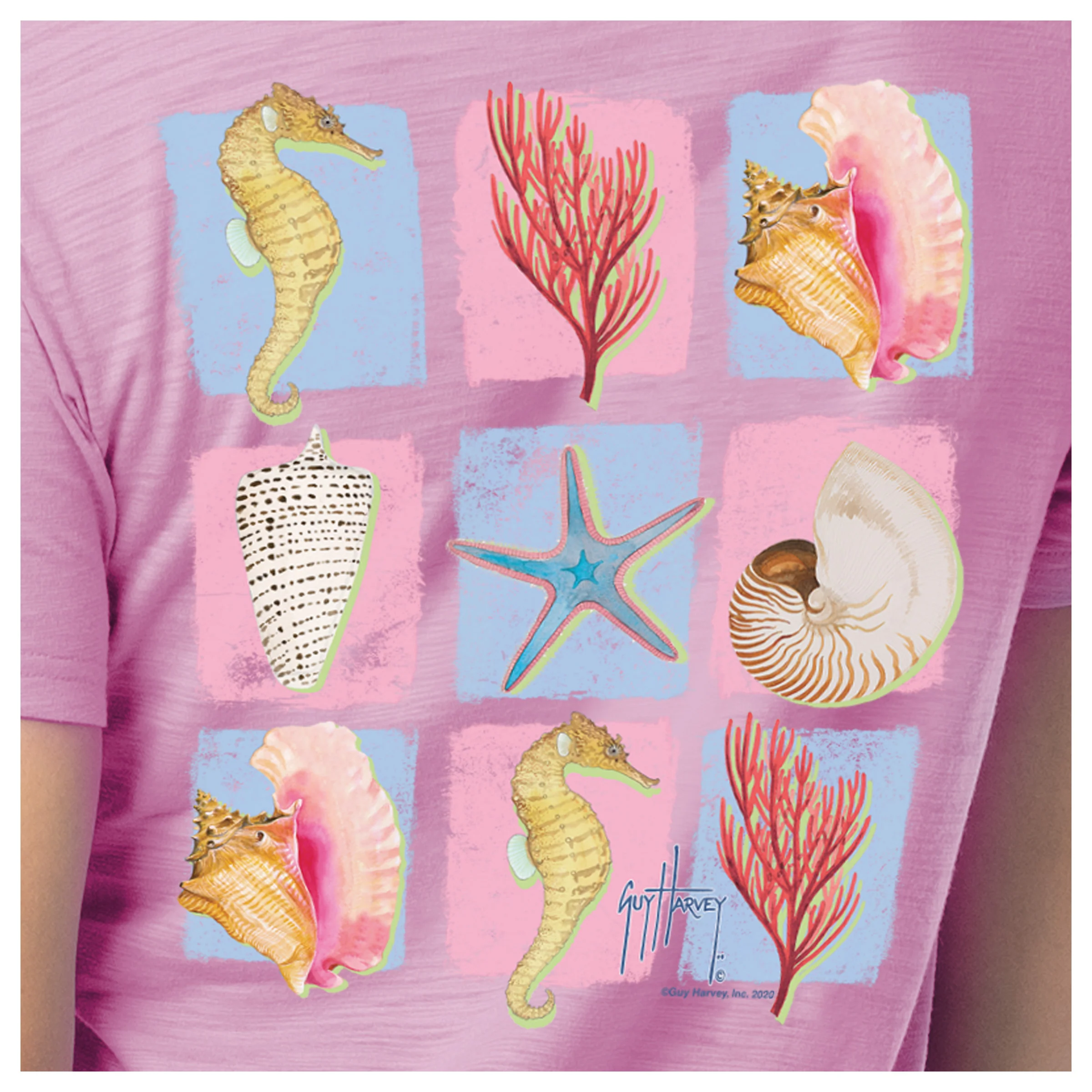 Women's Sea Species Relaxed V-Neck Top - Image 3