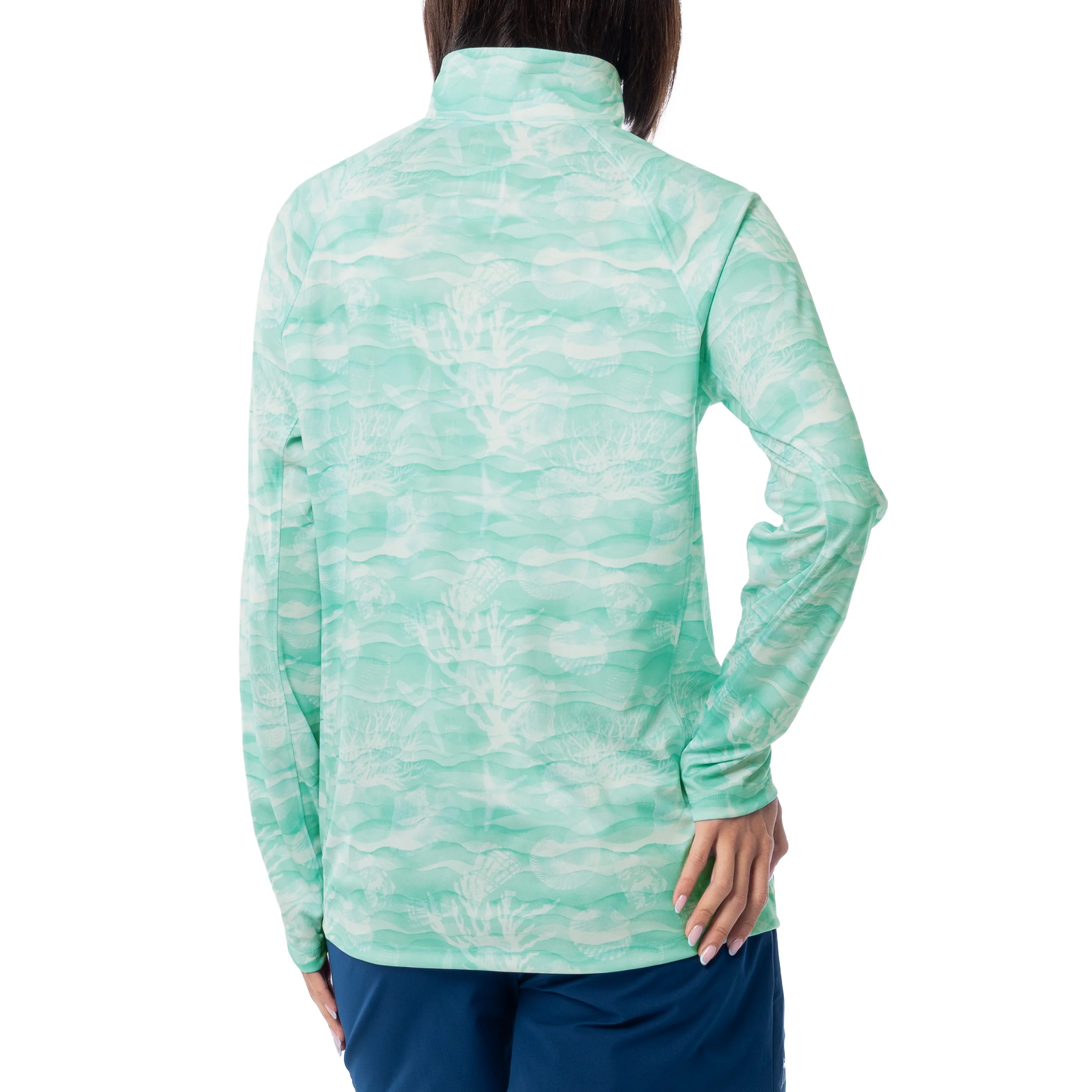 Women's Shell Wave Performance Quarter Zip - Image 2