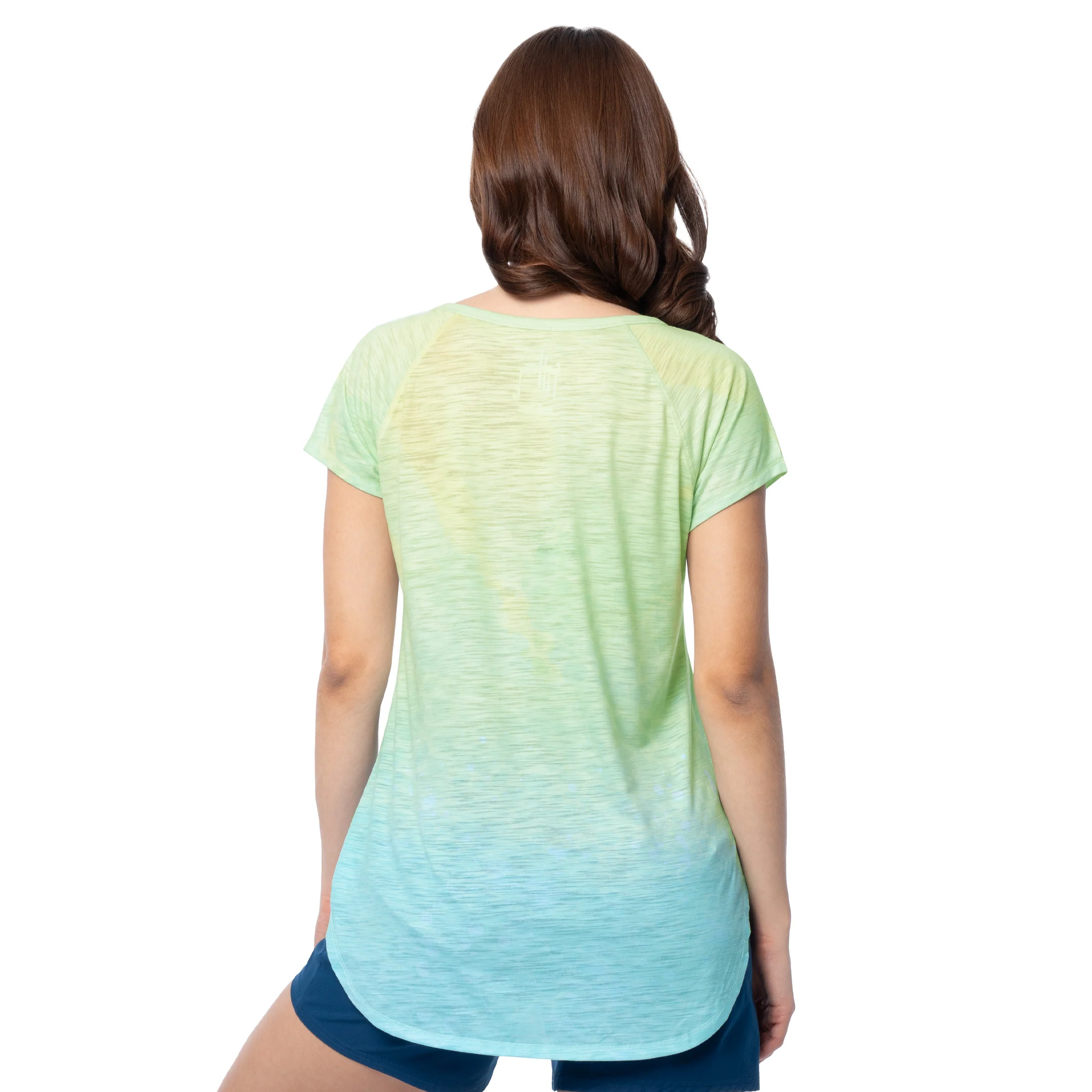 Short Sleeve Slub Tee - Splash Dolphin - Image 2