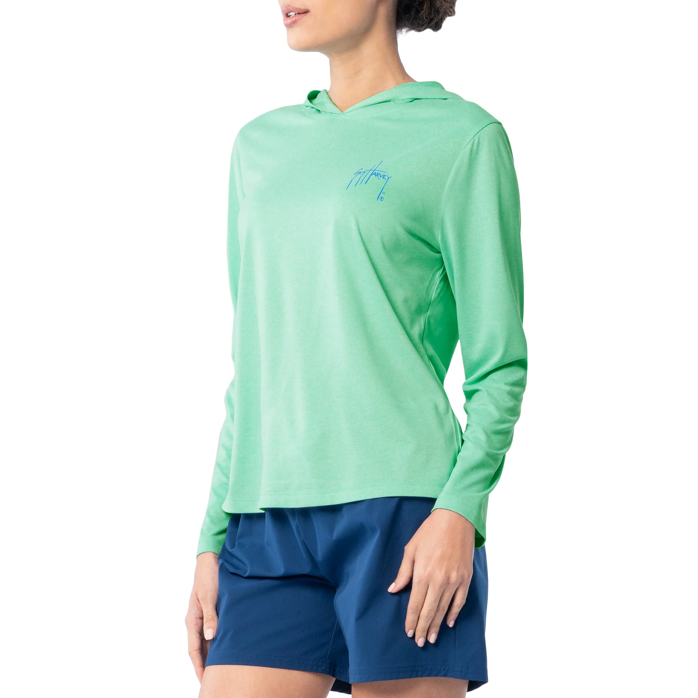 Women's Turtle Stipple Performance Hoodie - Image 5