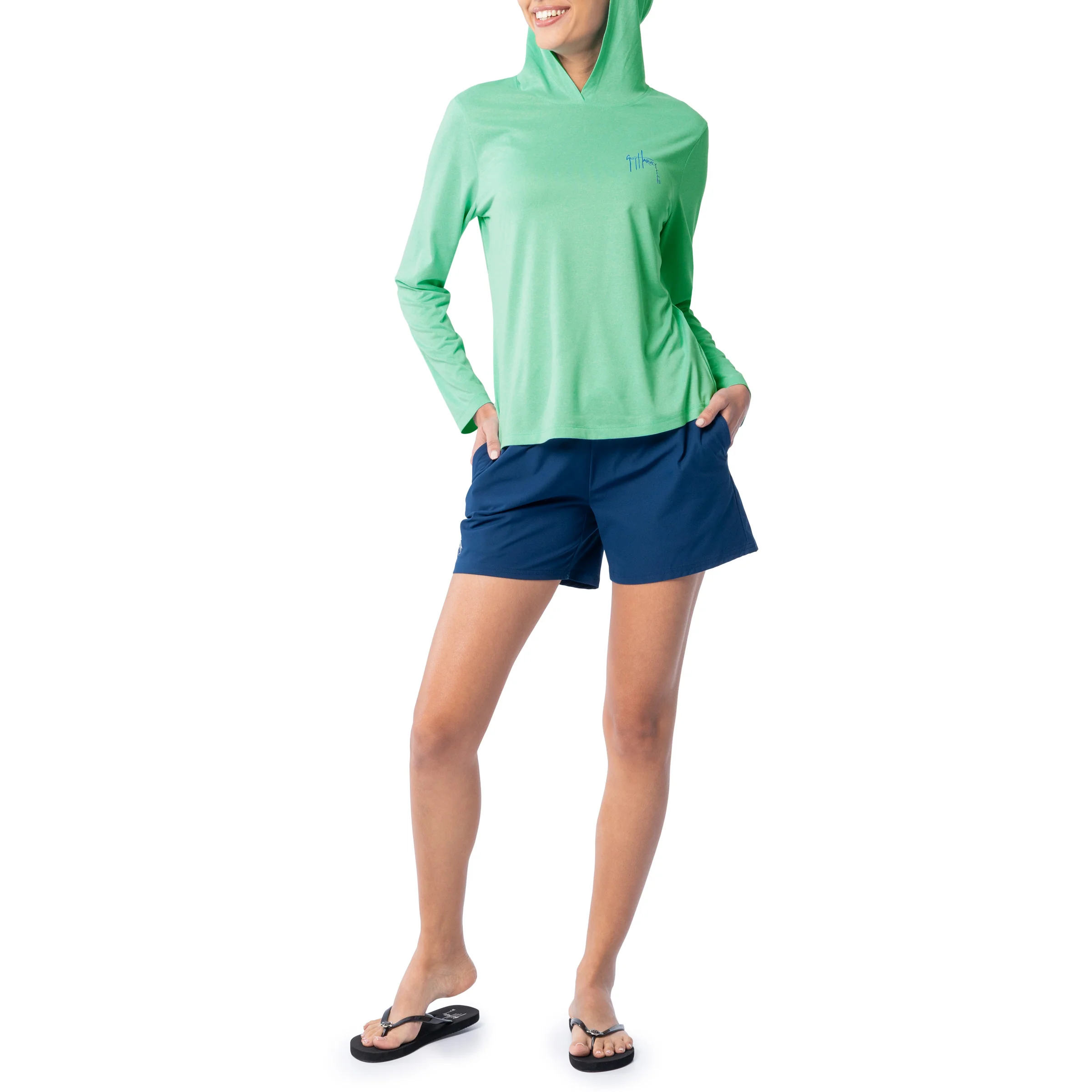 Women's Turtle Stipple Performance Hoodie - Image 8