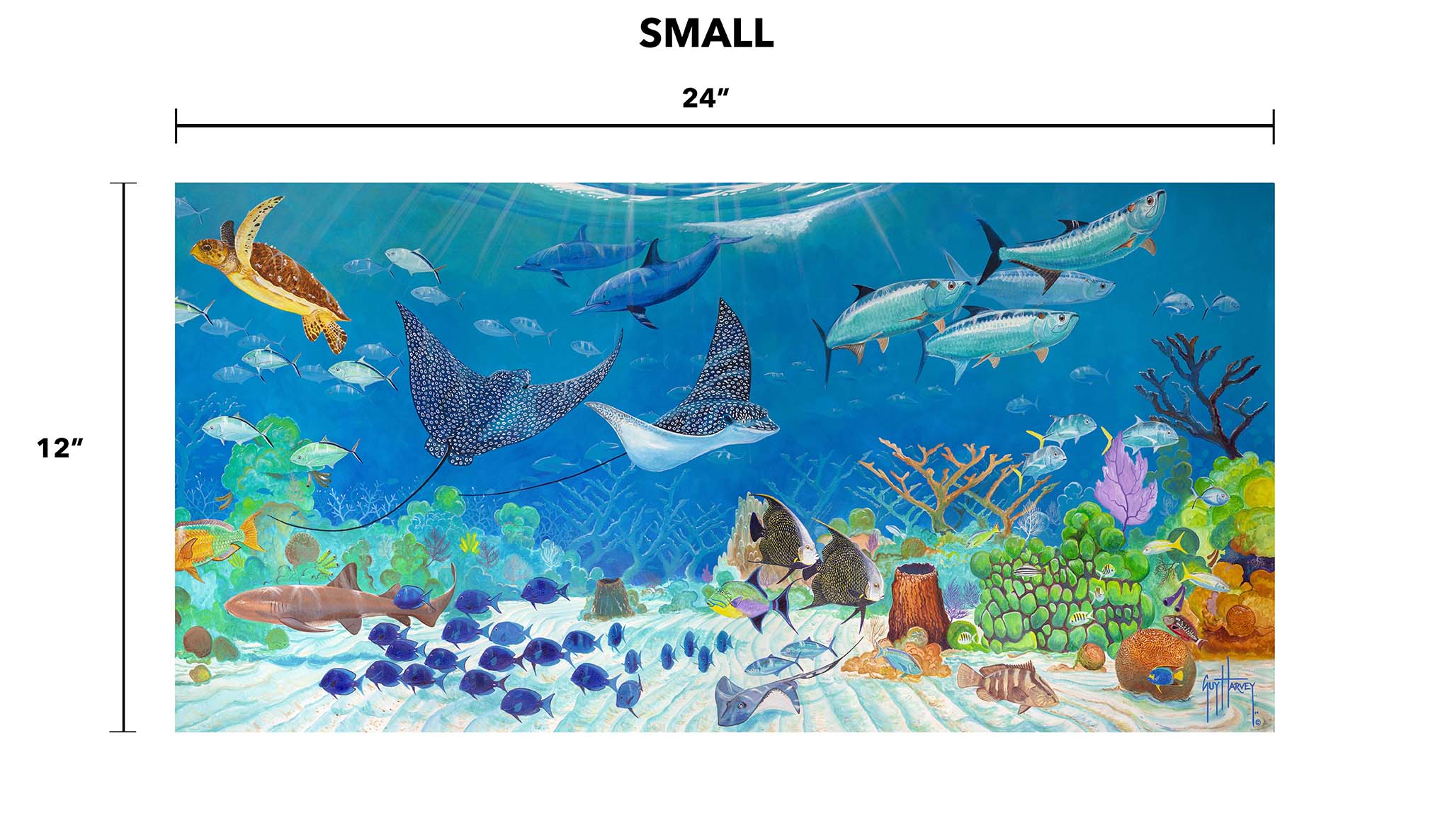 "Living Reef" Aluminum Art - Image 7