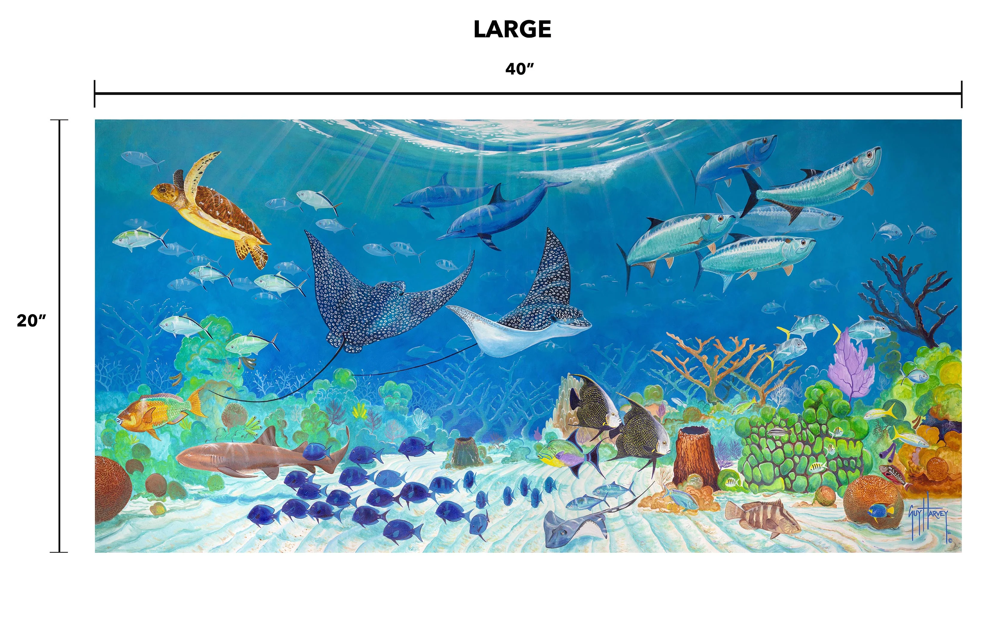 "Living Reef" Aluminum Art - Image 9