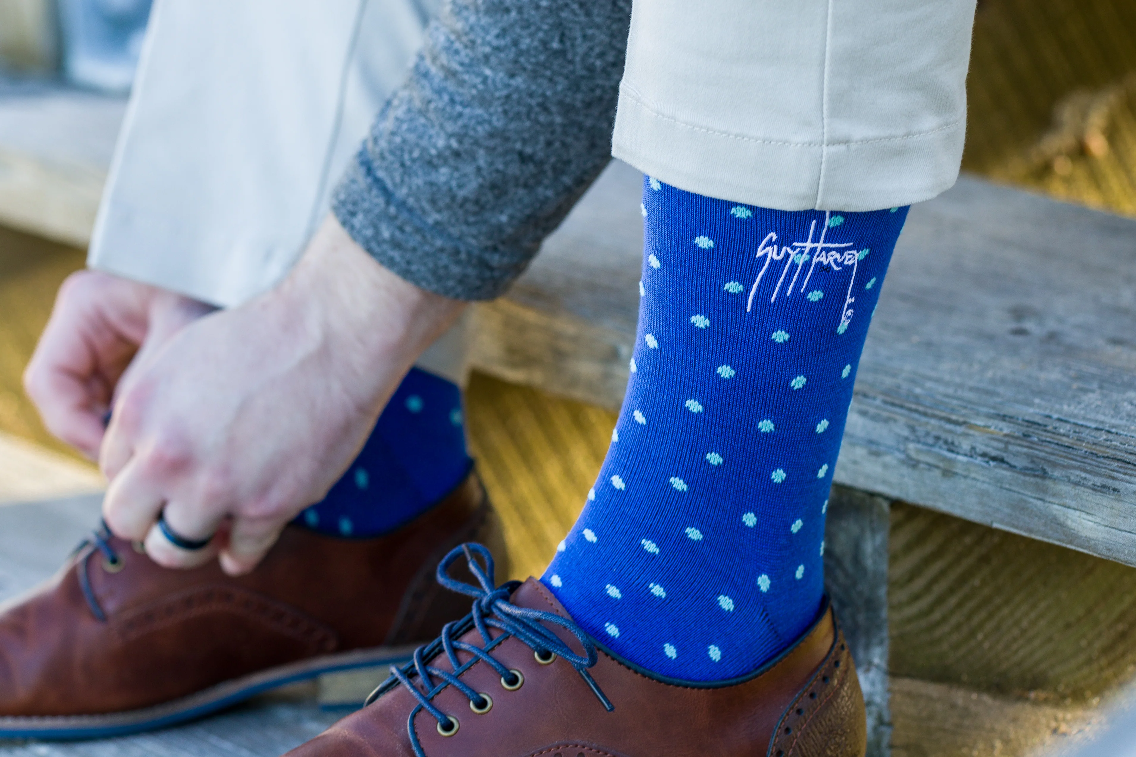 Mahi Dots Bamboo Knitted Socks - Image 3