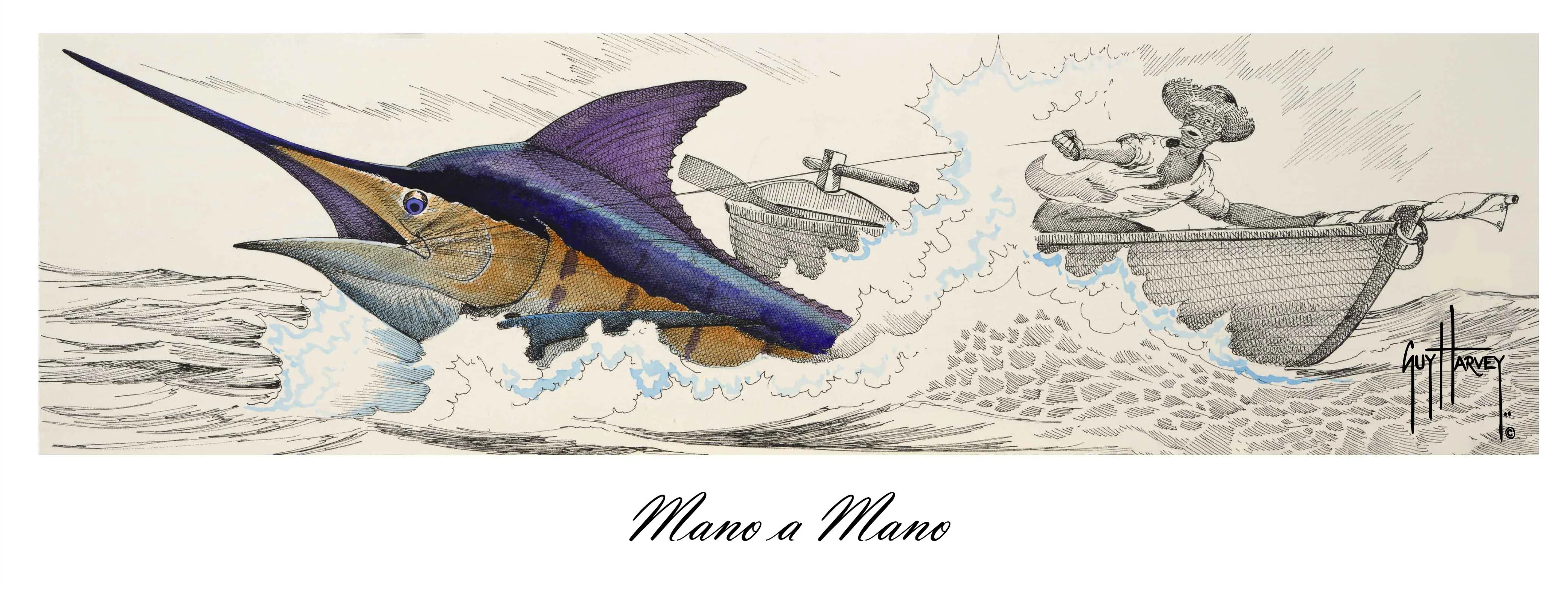 "Mano A Mano" Limited Edition Lithograph
