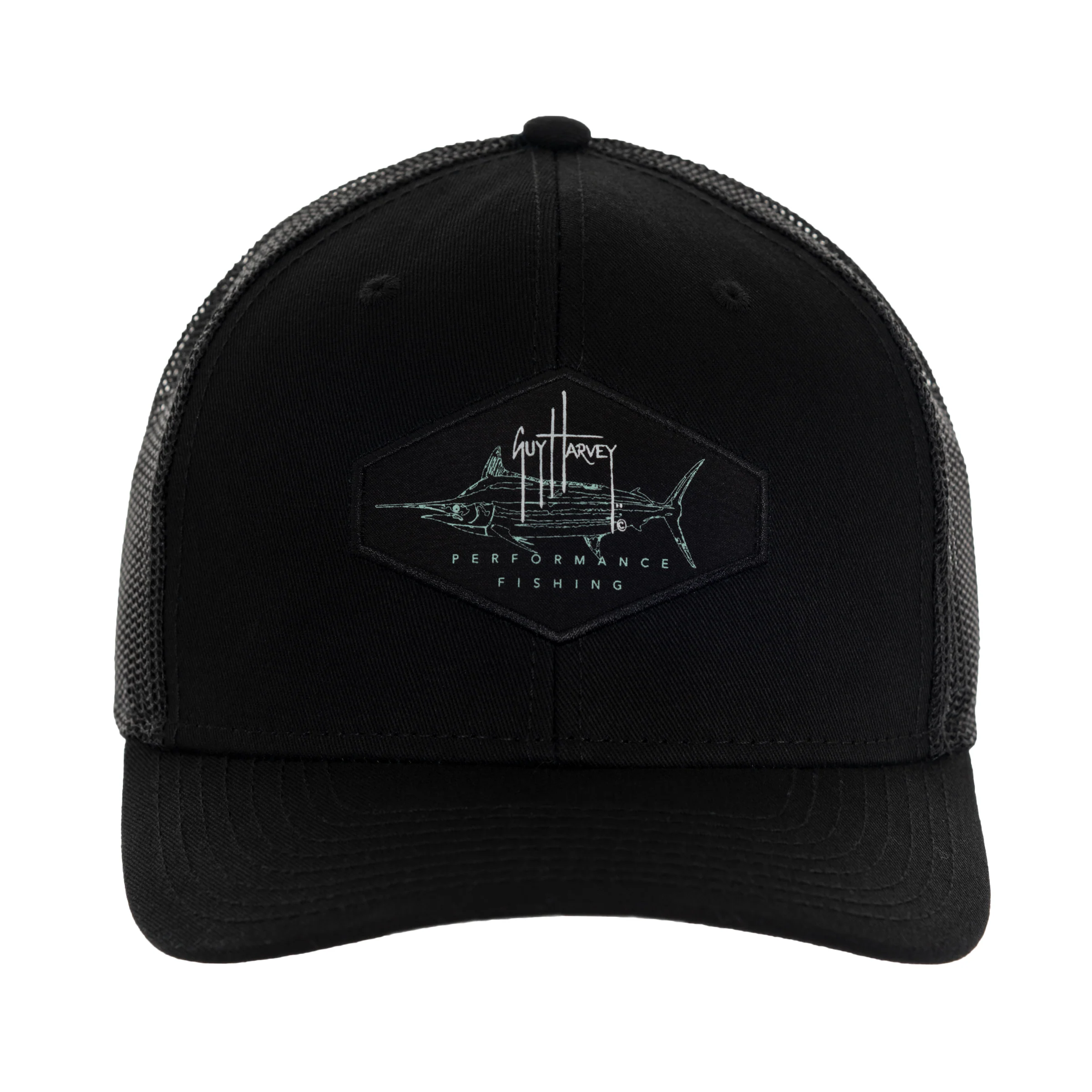 Men's Marlin Patch Mesh Trucker Hat - Image 3