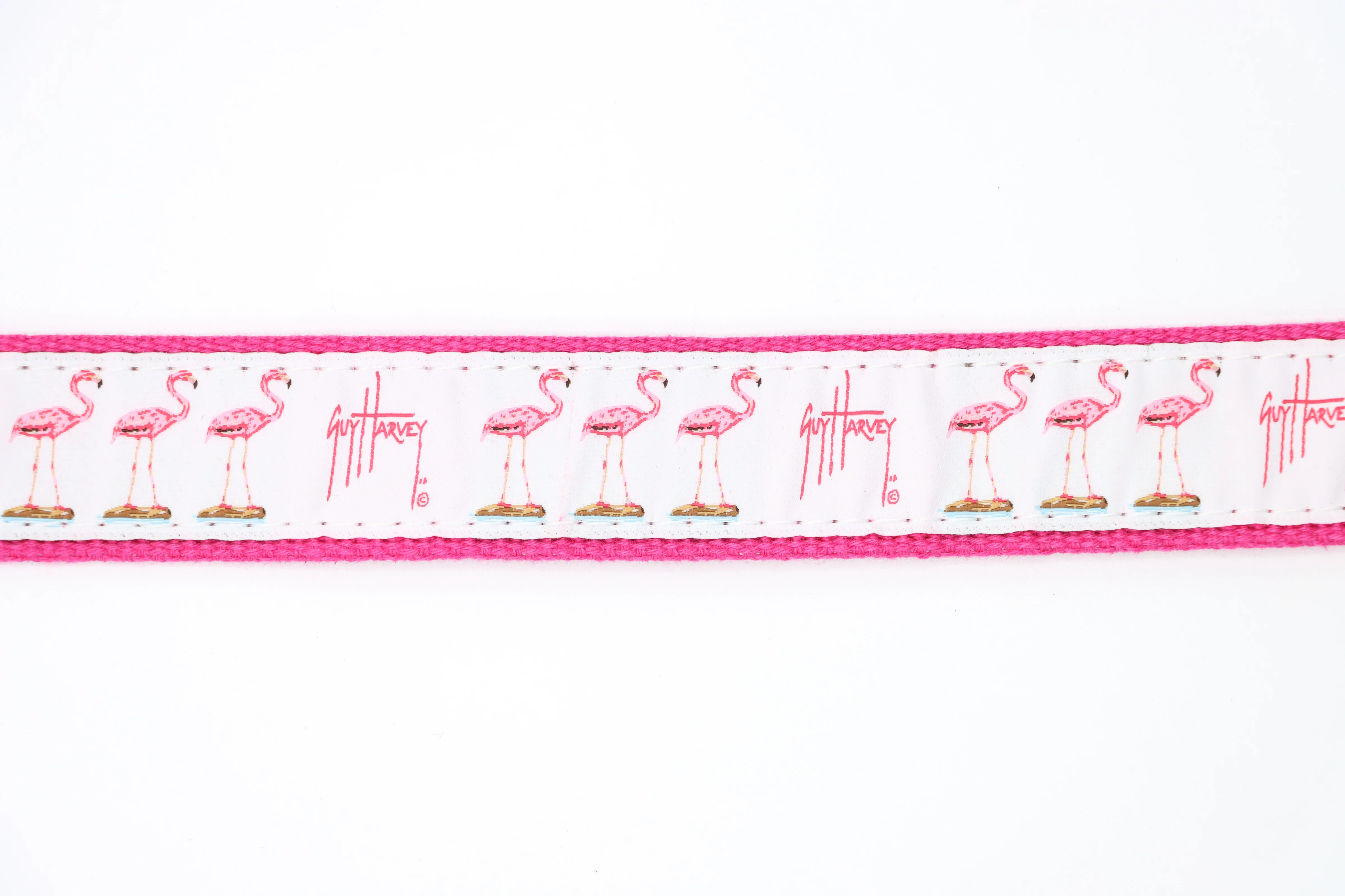 Men's Flamingo Leather Tab Belt - Image 3