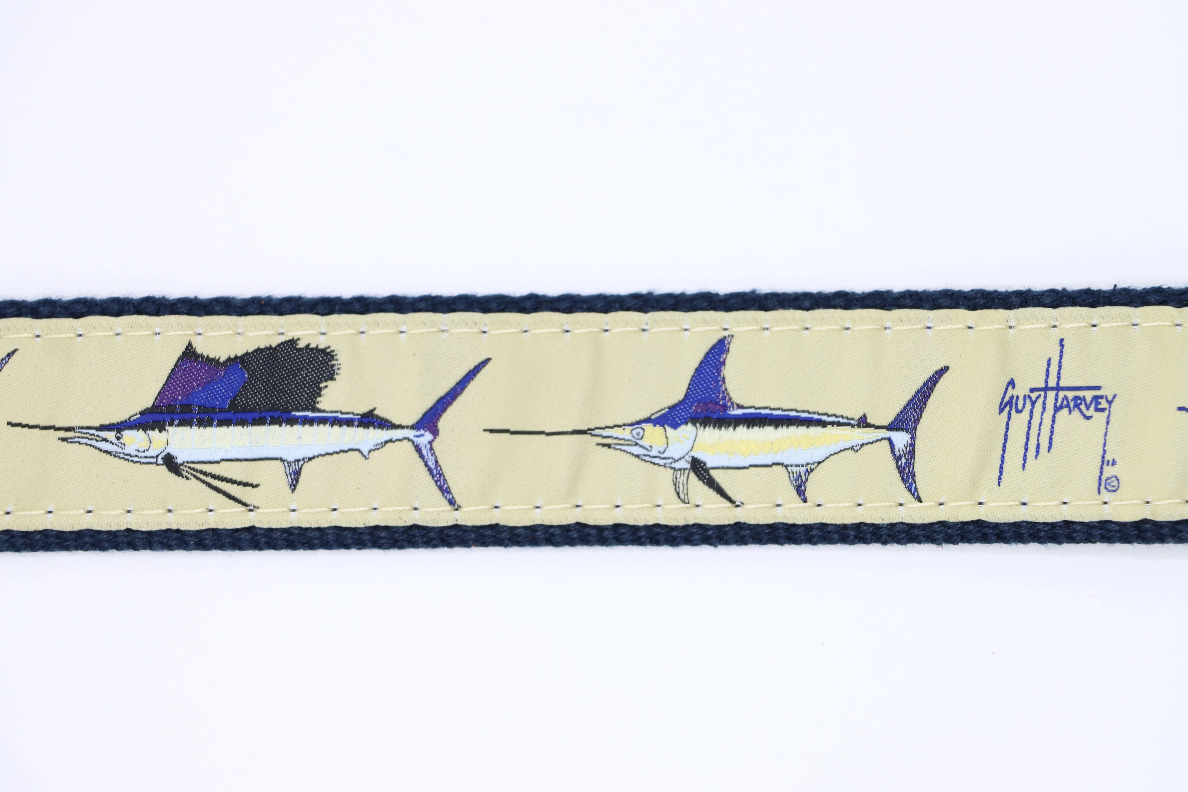 Men's Grand Slam Leather Tab Belt - Image 3