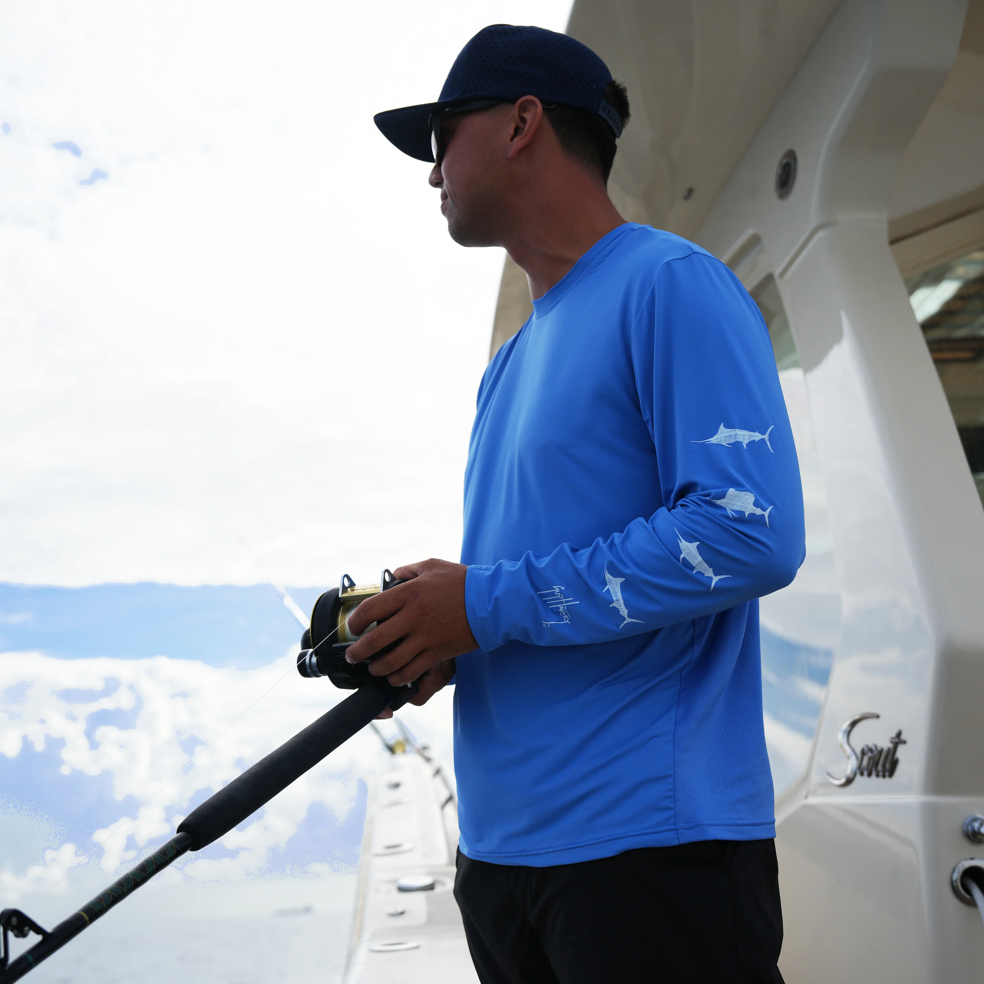 Men's Marlin Air Sun Protection Crew - Image 2