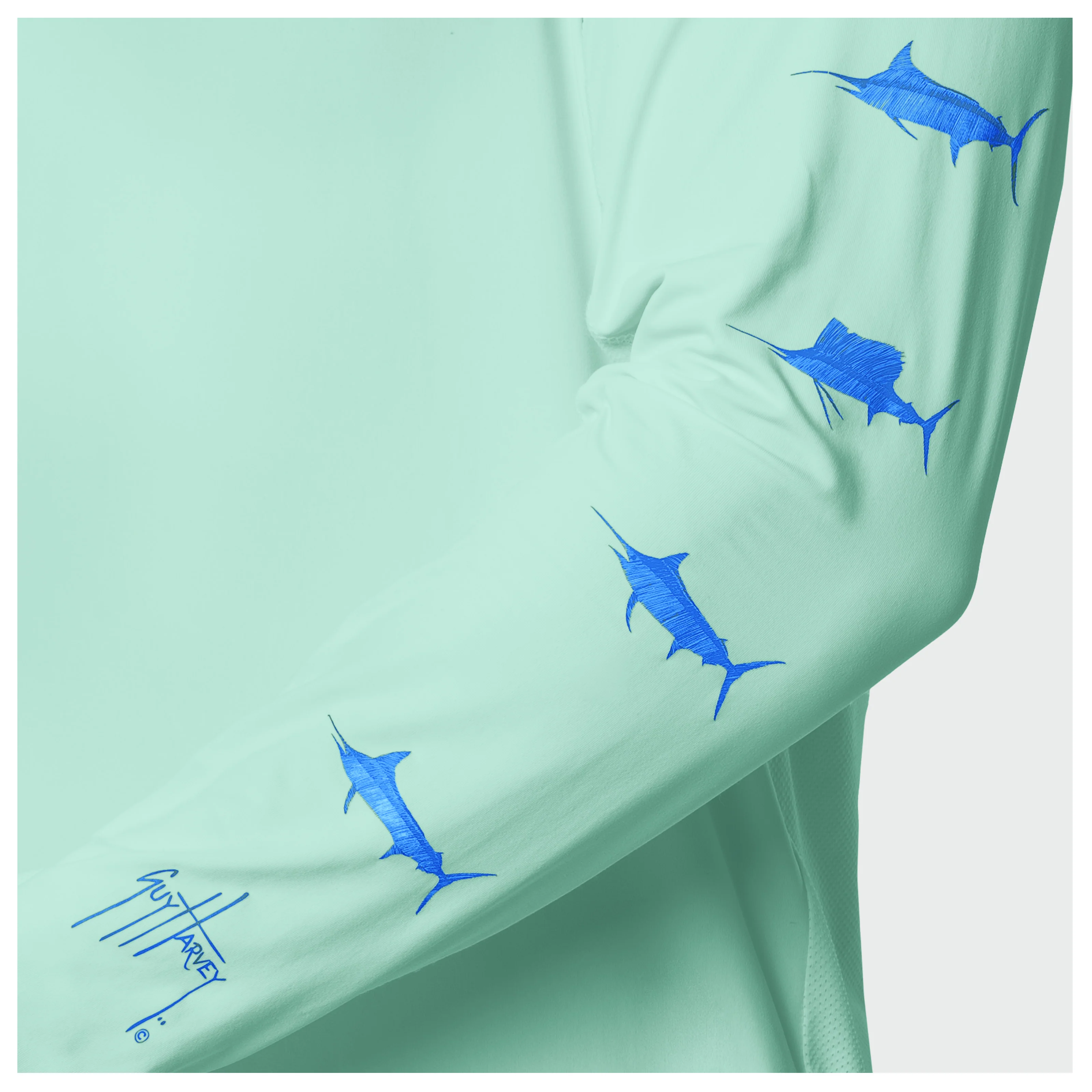 Men's Marlin Air Sun Protection Crew - Image 9