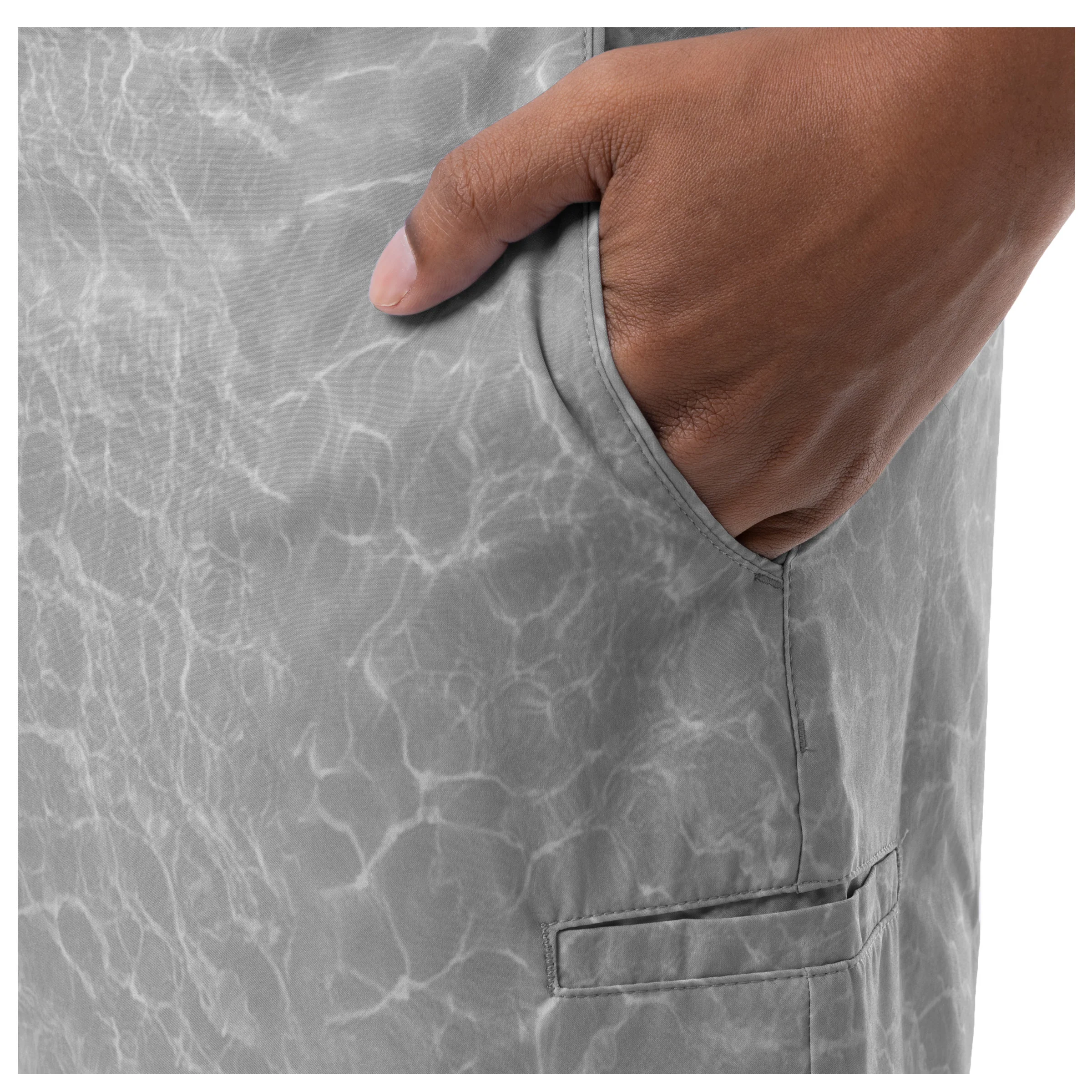 Mens 9" Shallow Printed Hybrid Short - Image 4