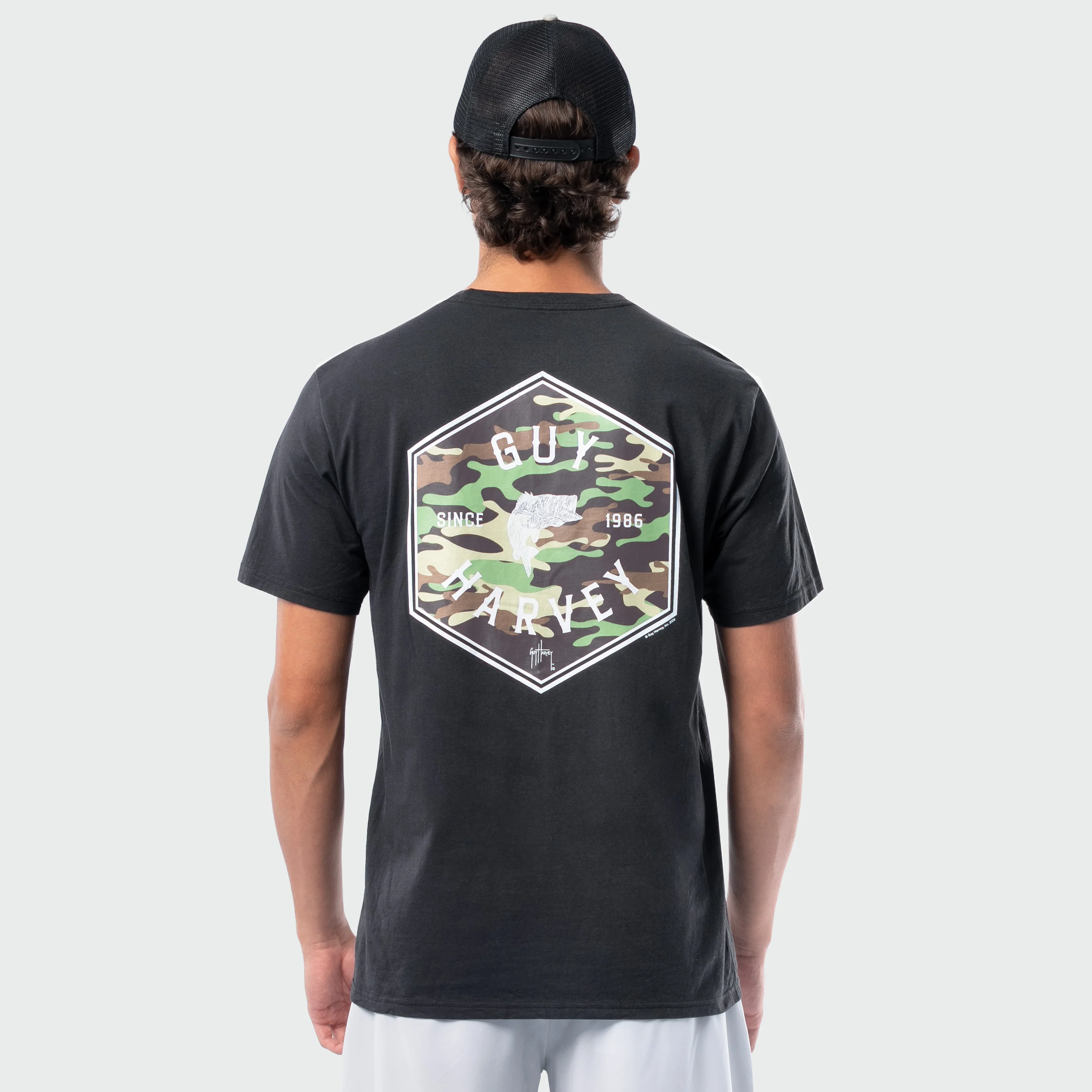 HarborLite Pocket Tee - Camo Hex - Image 2