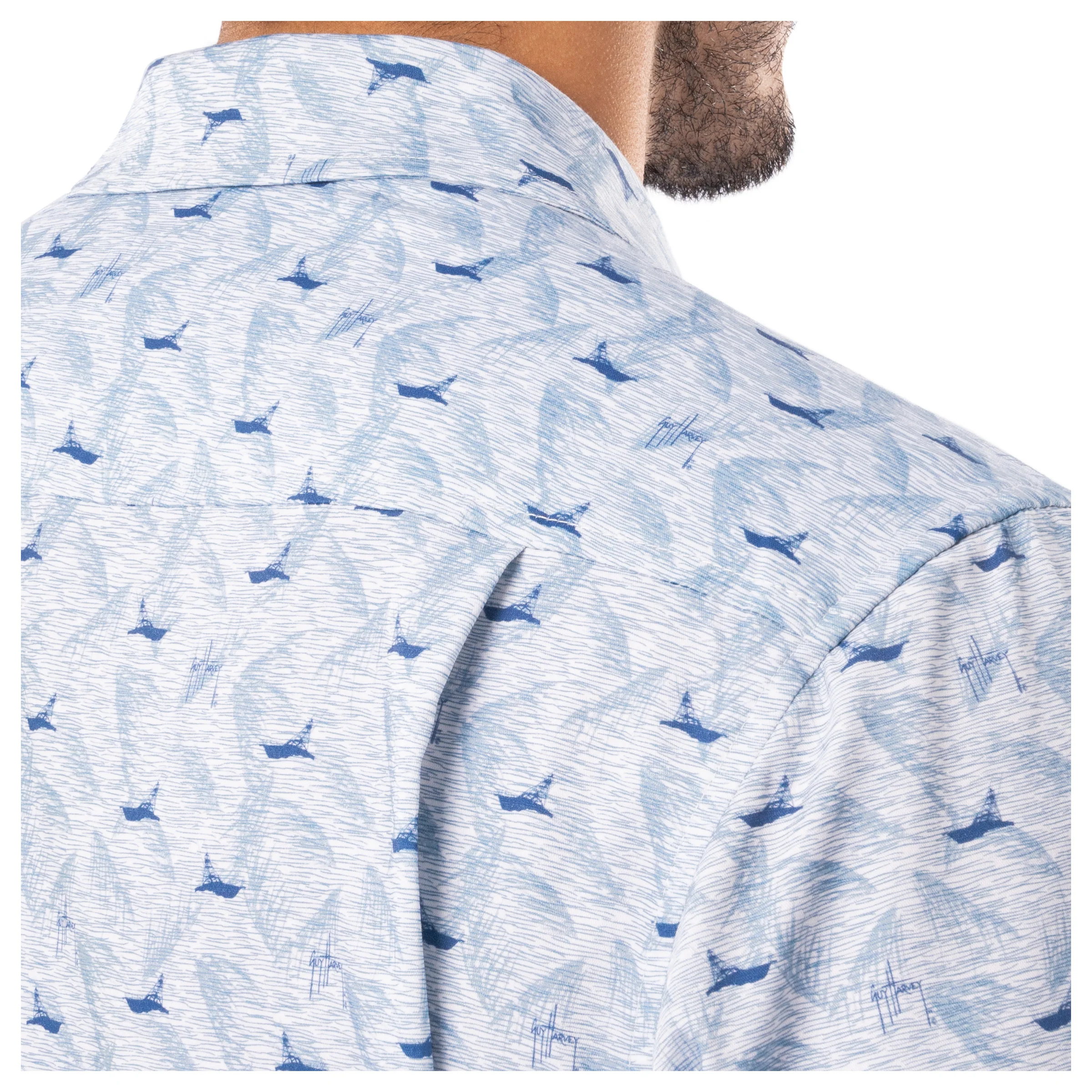 Men's Big Palms Printed Resort Shirt - Image 6
