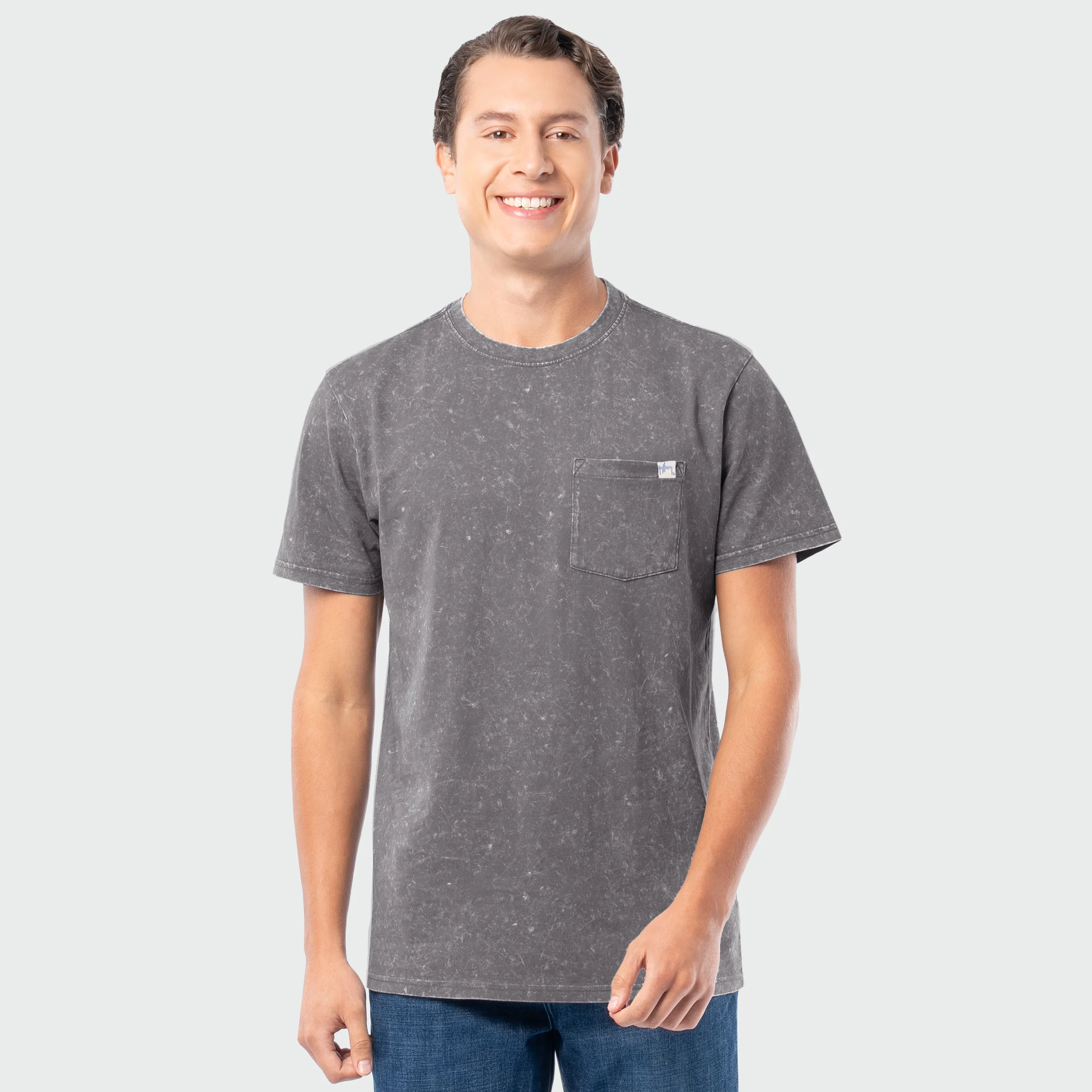 Coastal Wash Pocket Tee - Scribble Bills - Image 4