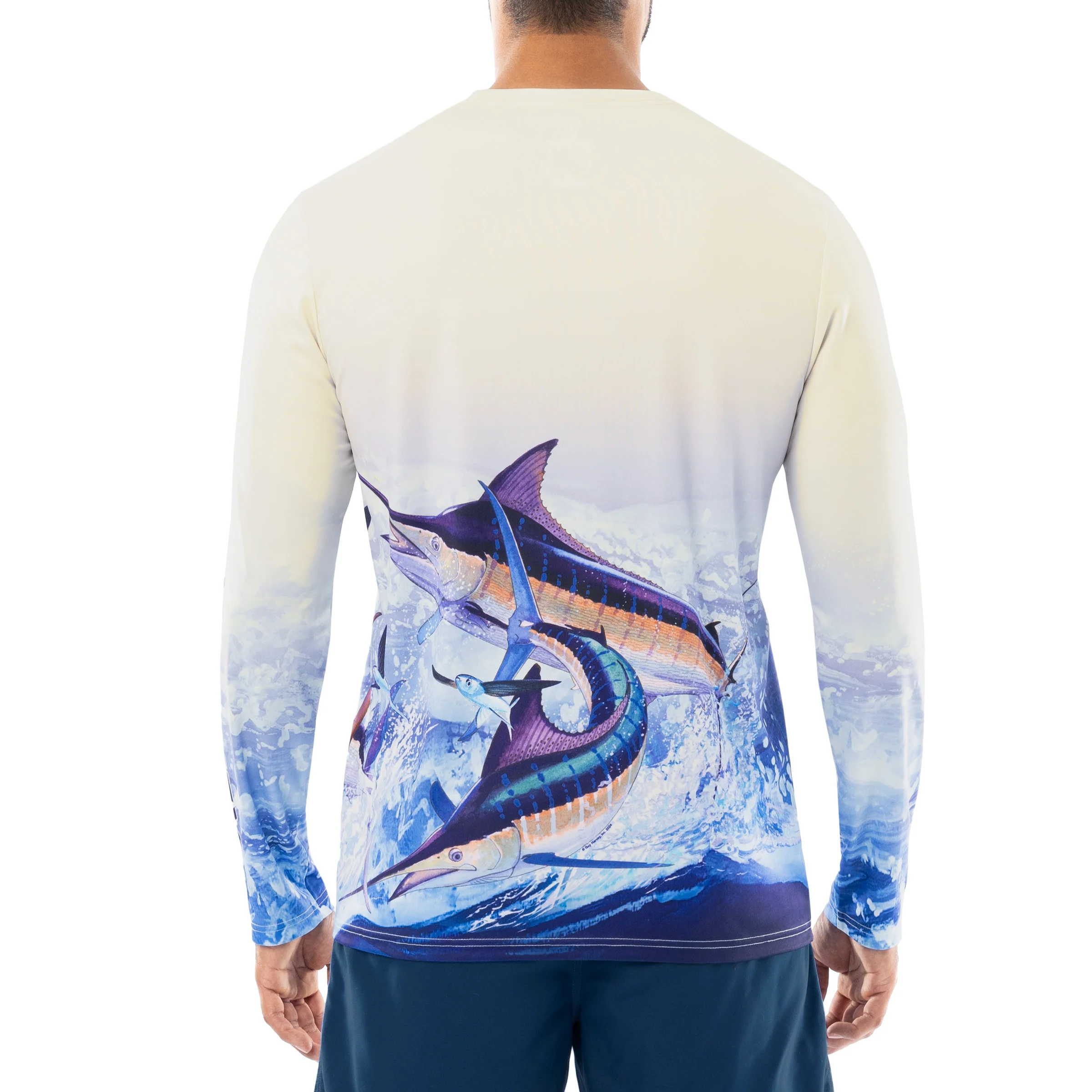 Men's Billfish SGS Performance Sun Protection Top - Image 2