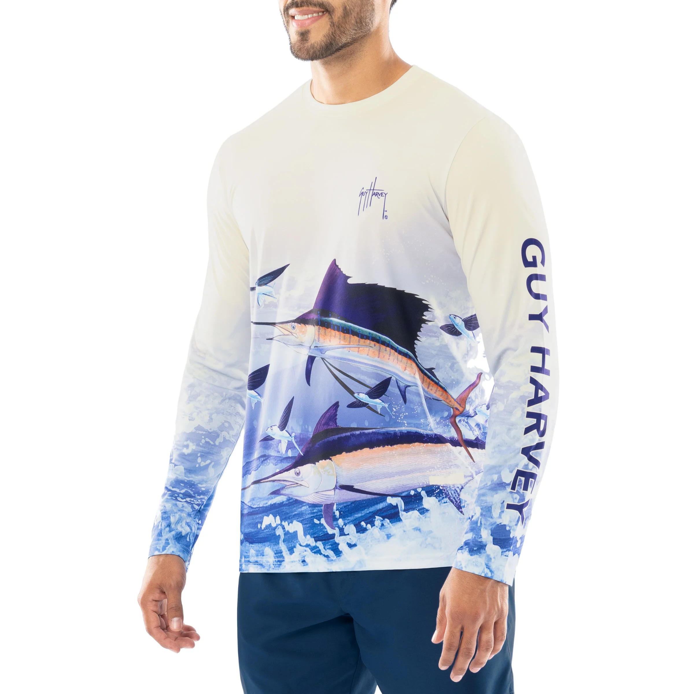 Men's Billfish SGS Performance Sun Protection Top - Image 3