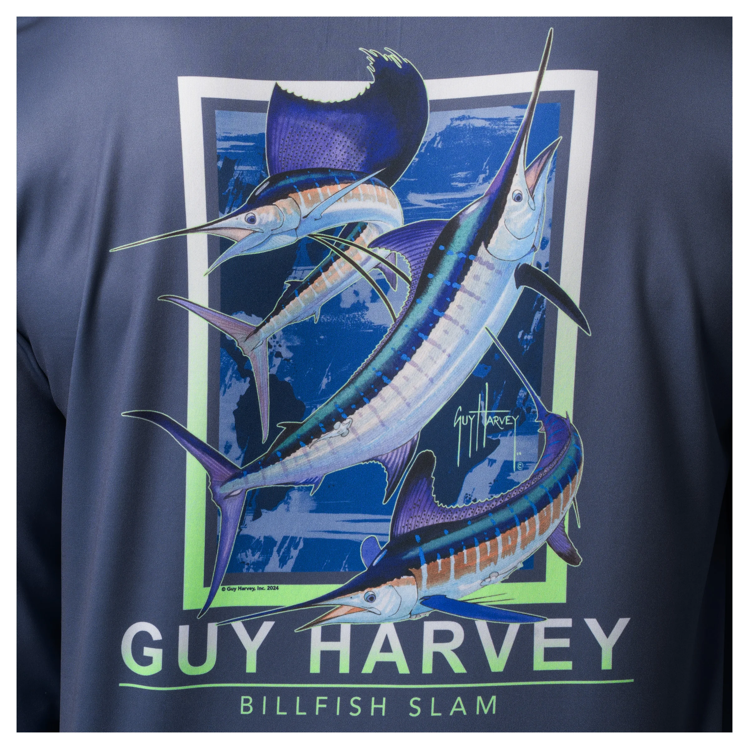 Performance Sun Protection Hoodie - Billfish Slam - Image 4