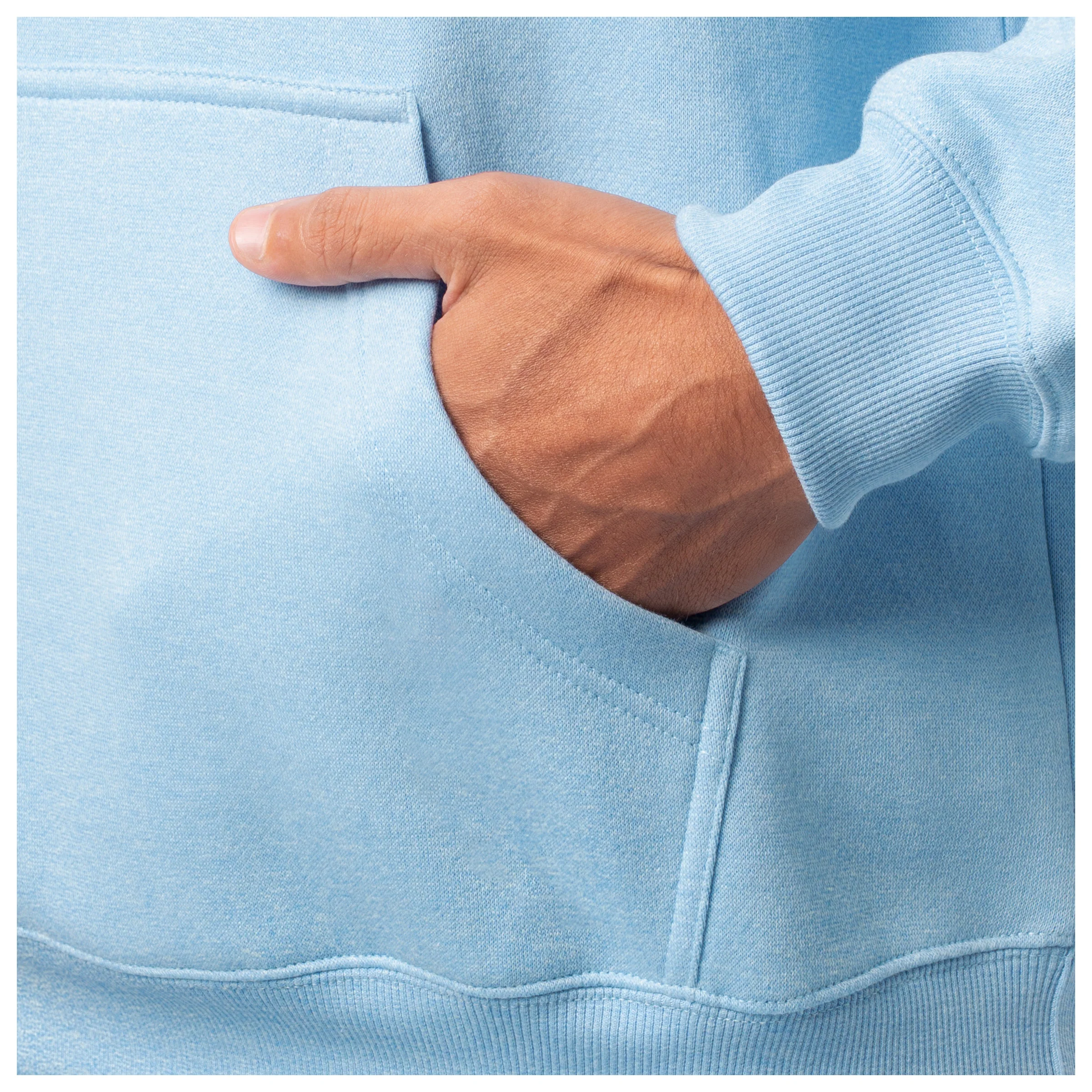 Tradewinds Fleece Hoodie - Blue Hawaiian - Image 6