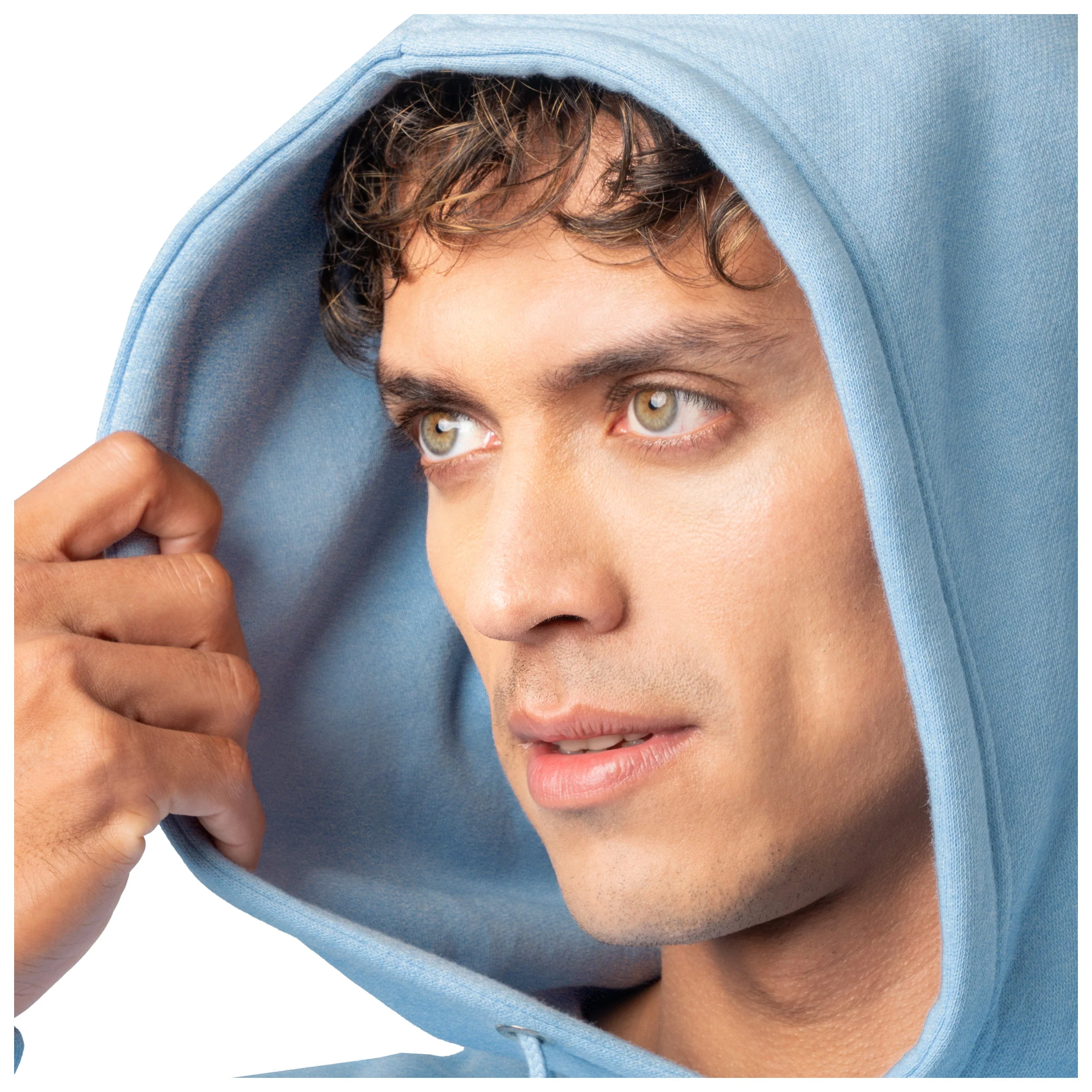 Tradewinds Fleece Hoodie - Blue Hawaiian - Image 9