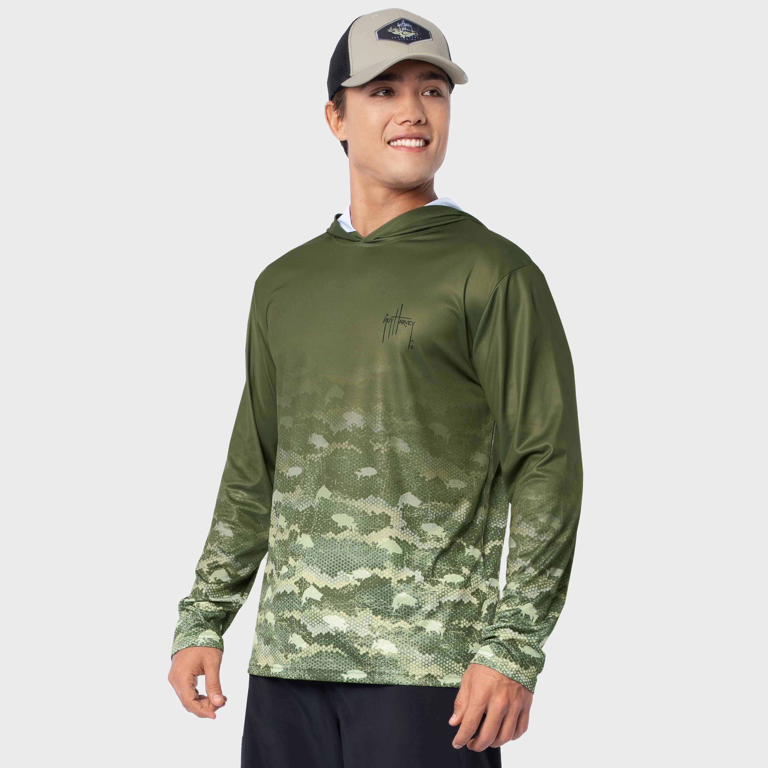 Eco Cast Sun Protection Hoodie - Brackish Bottom - Image 8