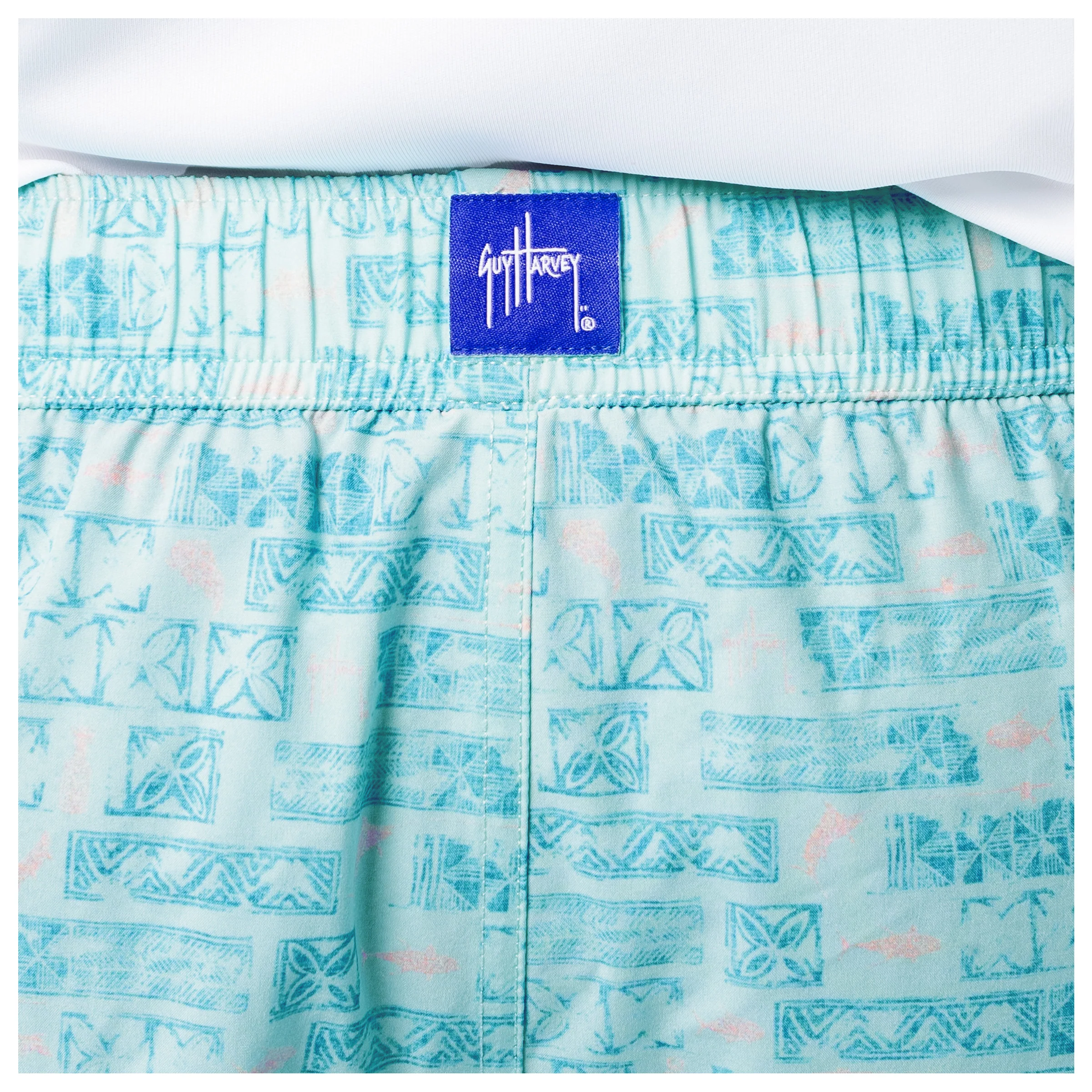 Castaway 7" Volley Swim Trunk - Aztec Print - Image 5