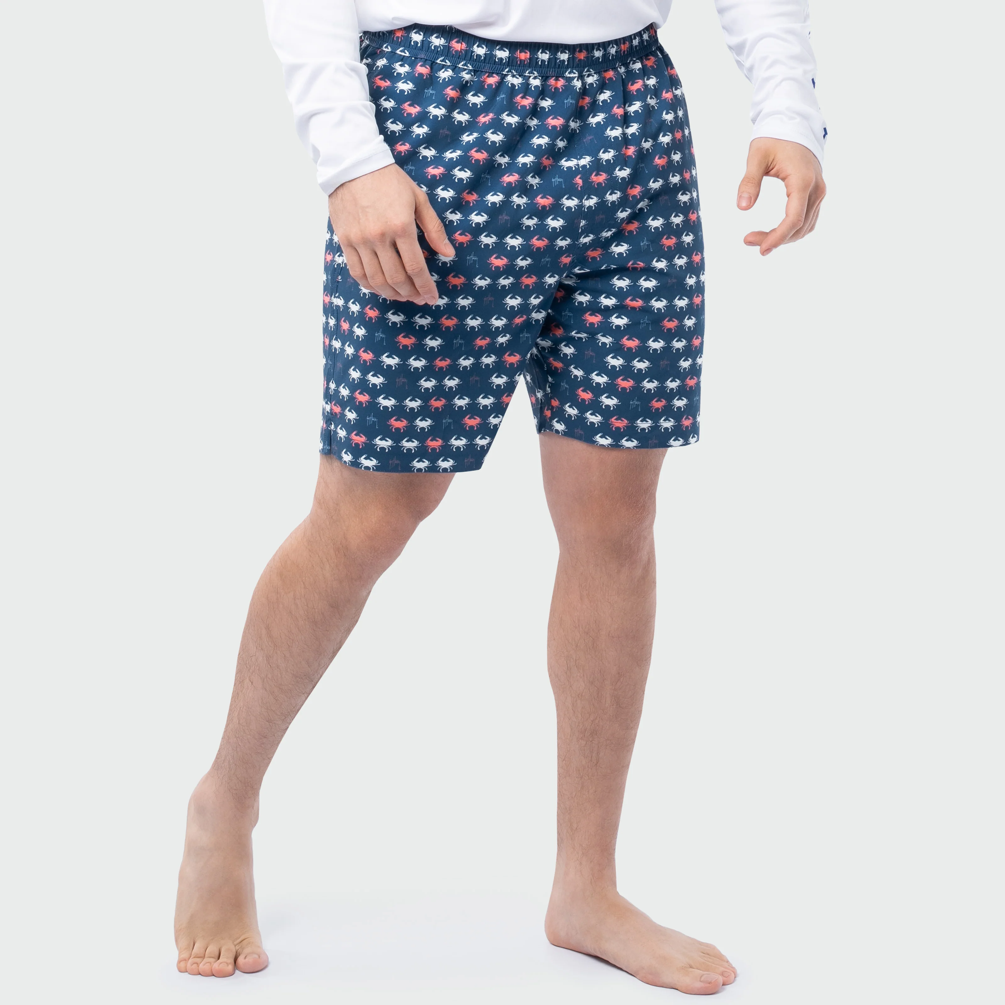 Castaway 7" Volley Swim Trunk - Crab Walk - Image 3