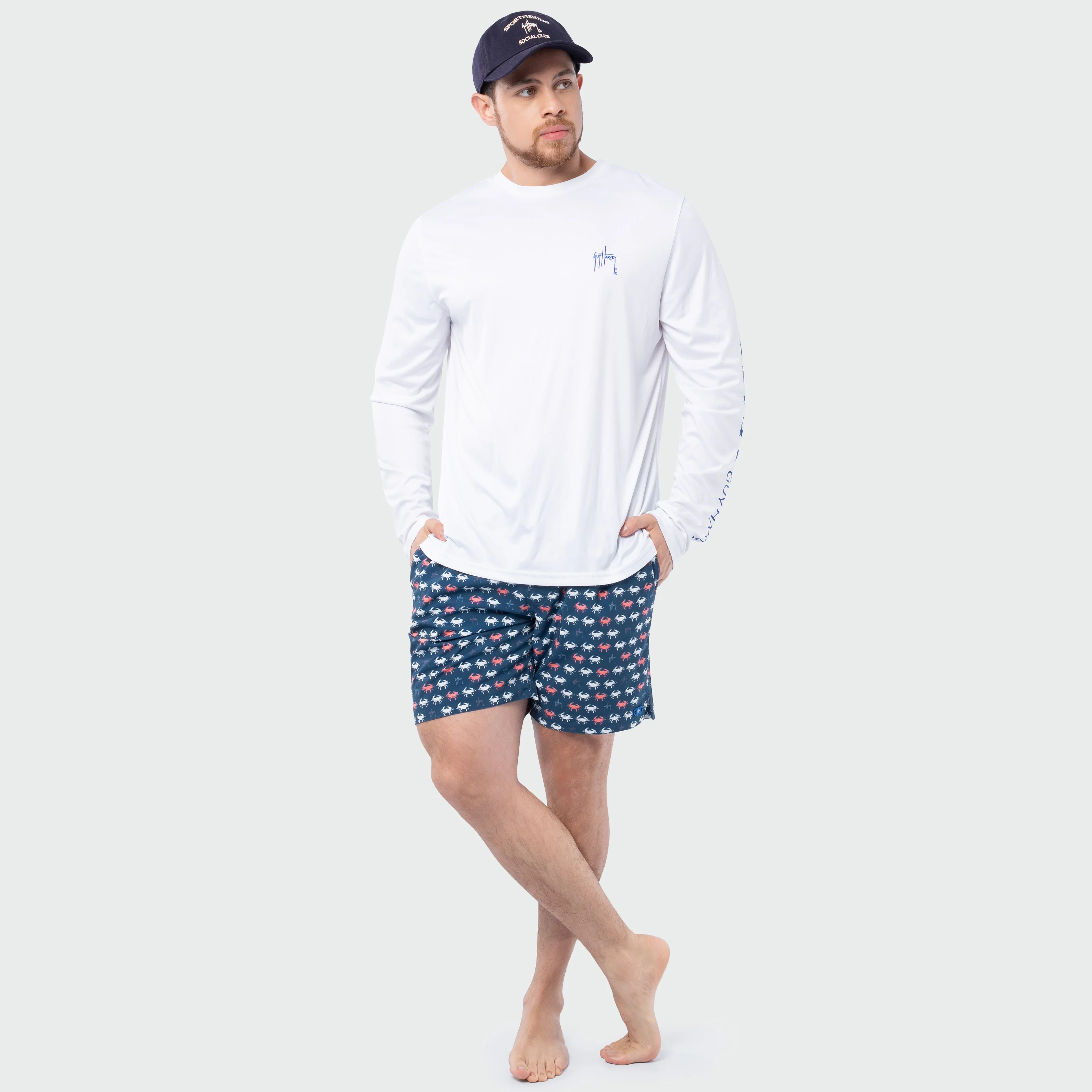 Castaway 7" Volley Swim Trunk - Crab Walk - Image 8
