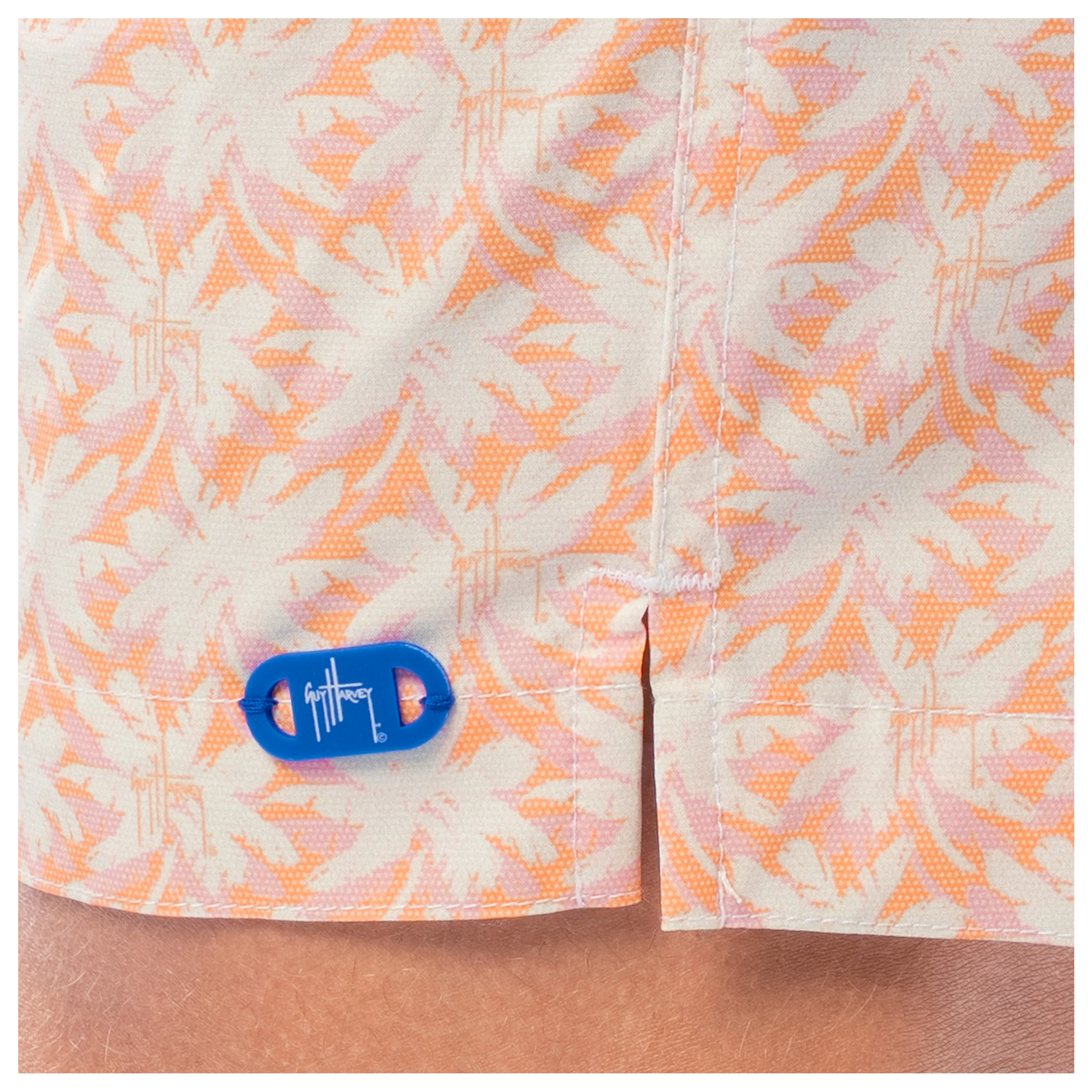 Castaway 7" Volley Swim Trunk - Dot Palm - Image 6