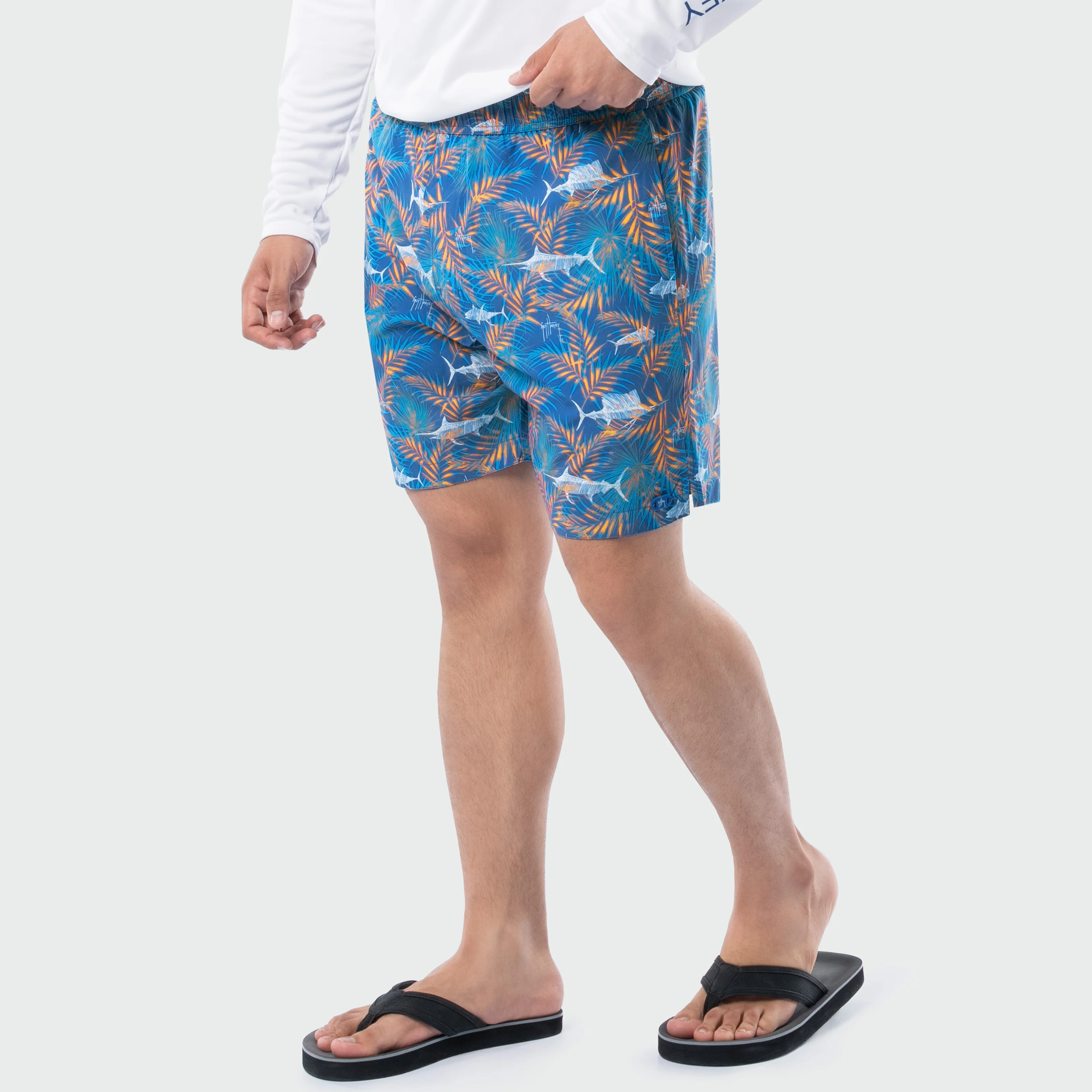 Castaway 7" Volley Swim Trunk - Incognito - Image 3