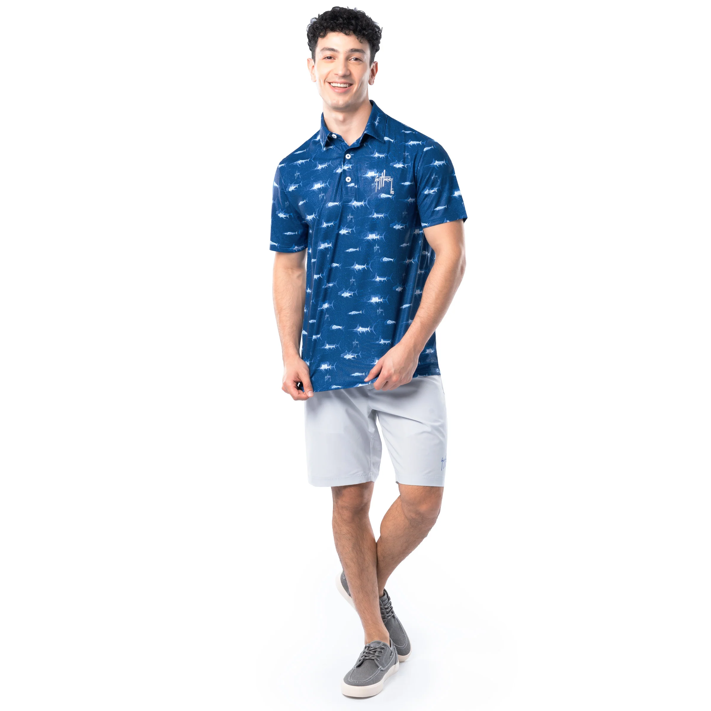 Marlin Tech Performance Polo - Double Vision - Image 6