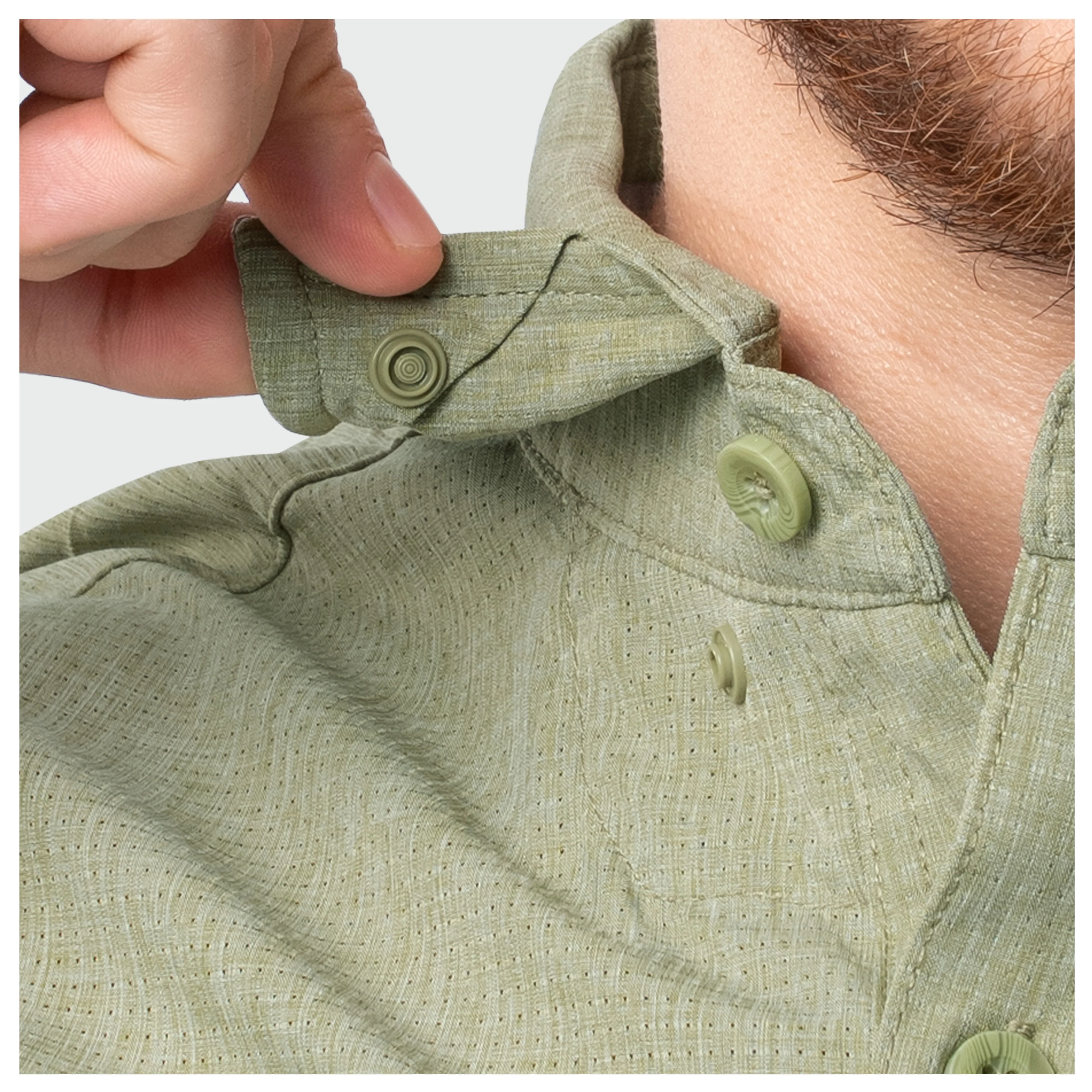 Eco Angler Long Sleeve Fishing Shirt - Image 7