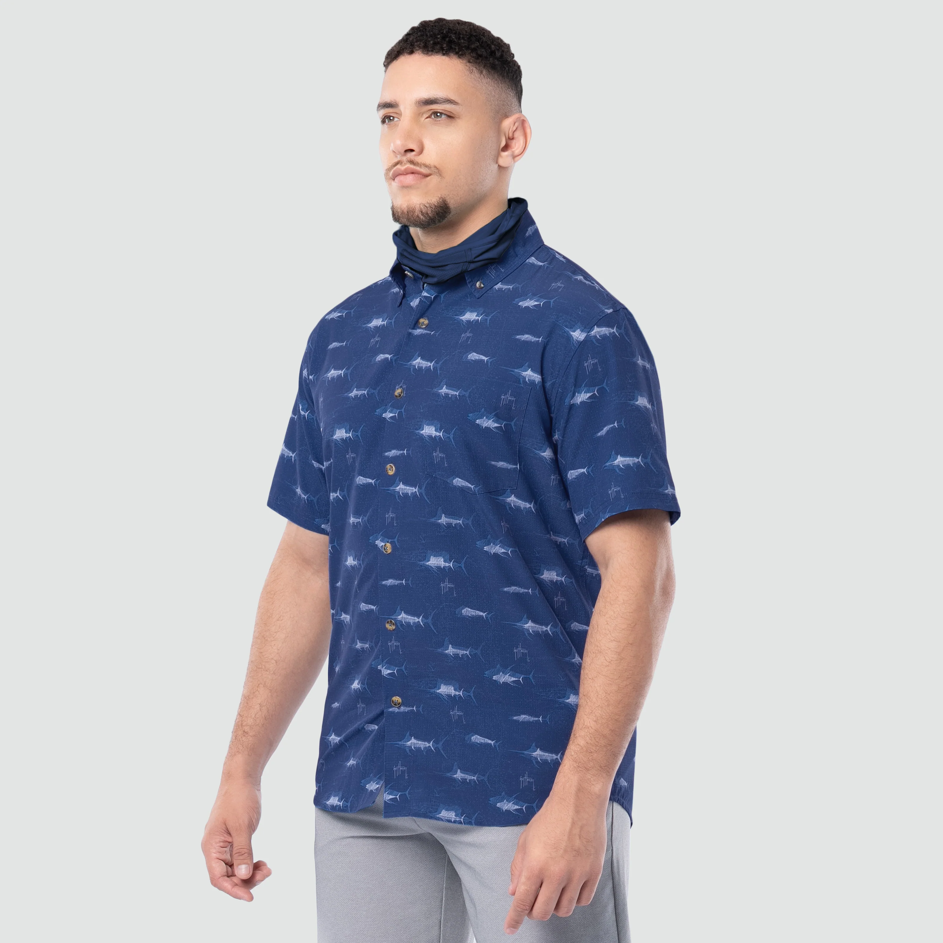 Eco Angler Fishing Shirt - Double Vision - Image 3