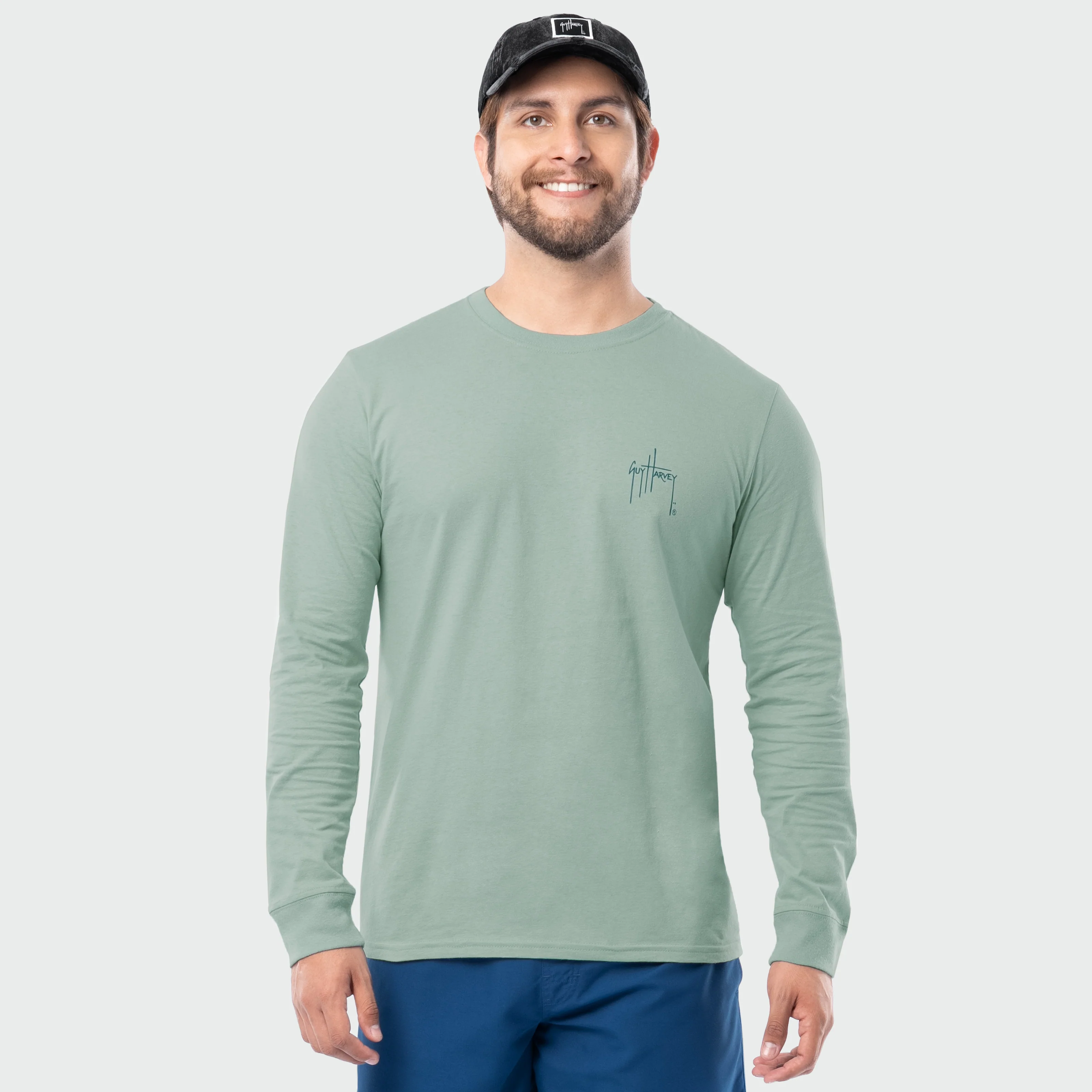 HarborLite Long Sleeve Tee - Surf Patch - Image 2