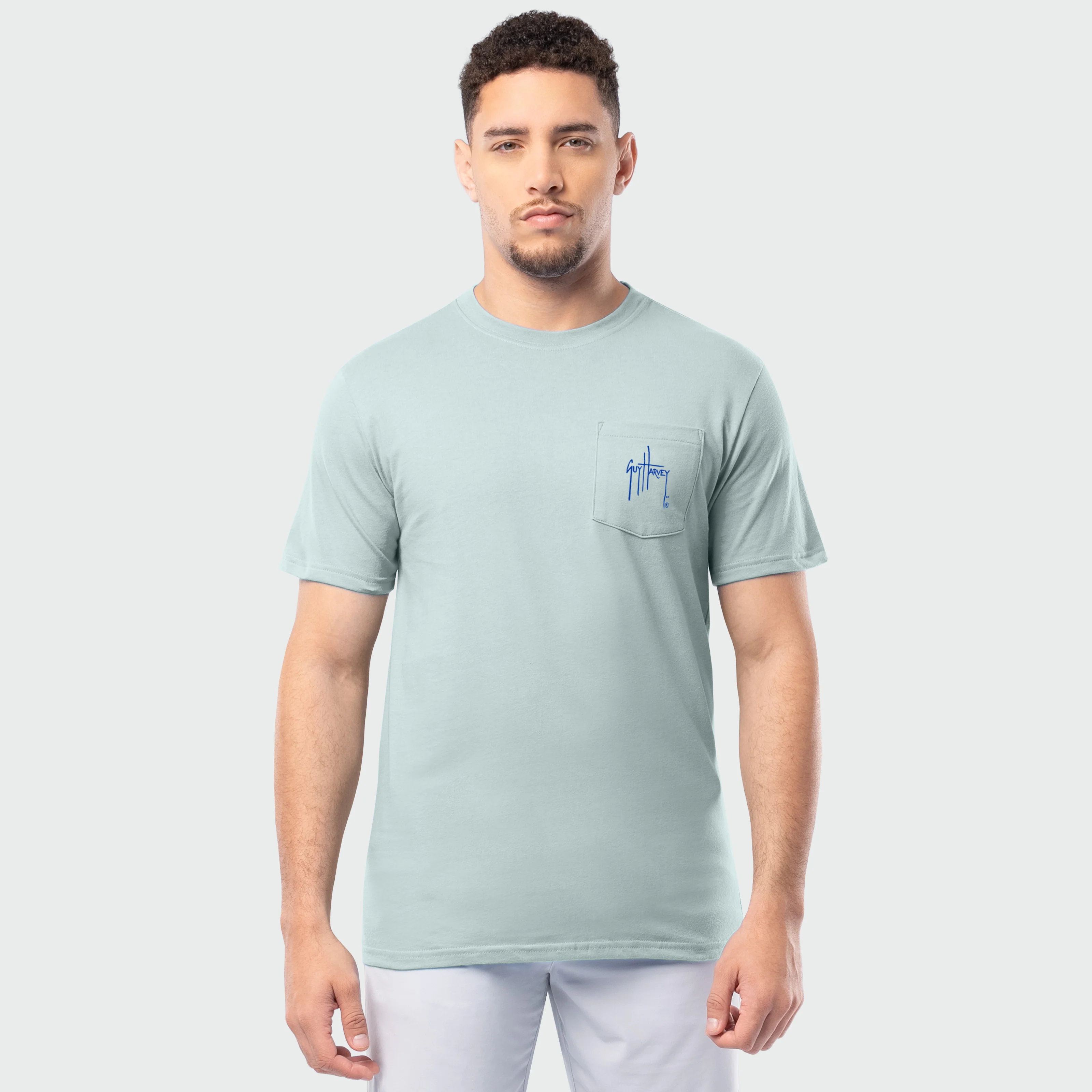 HarborLite Pocket Tee - Beachcomber - Image 4