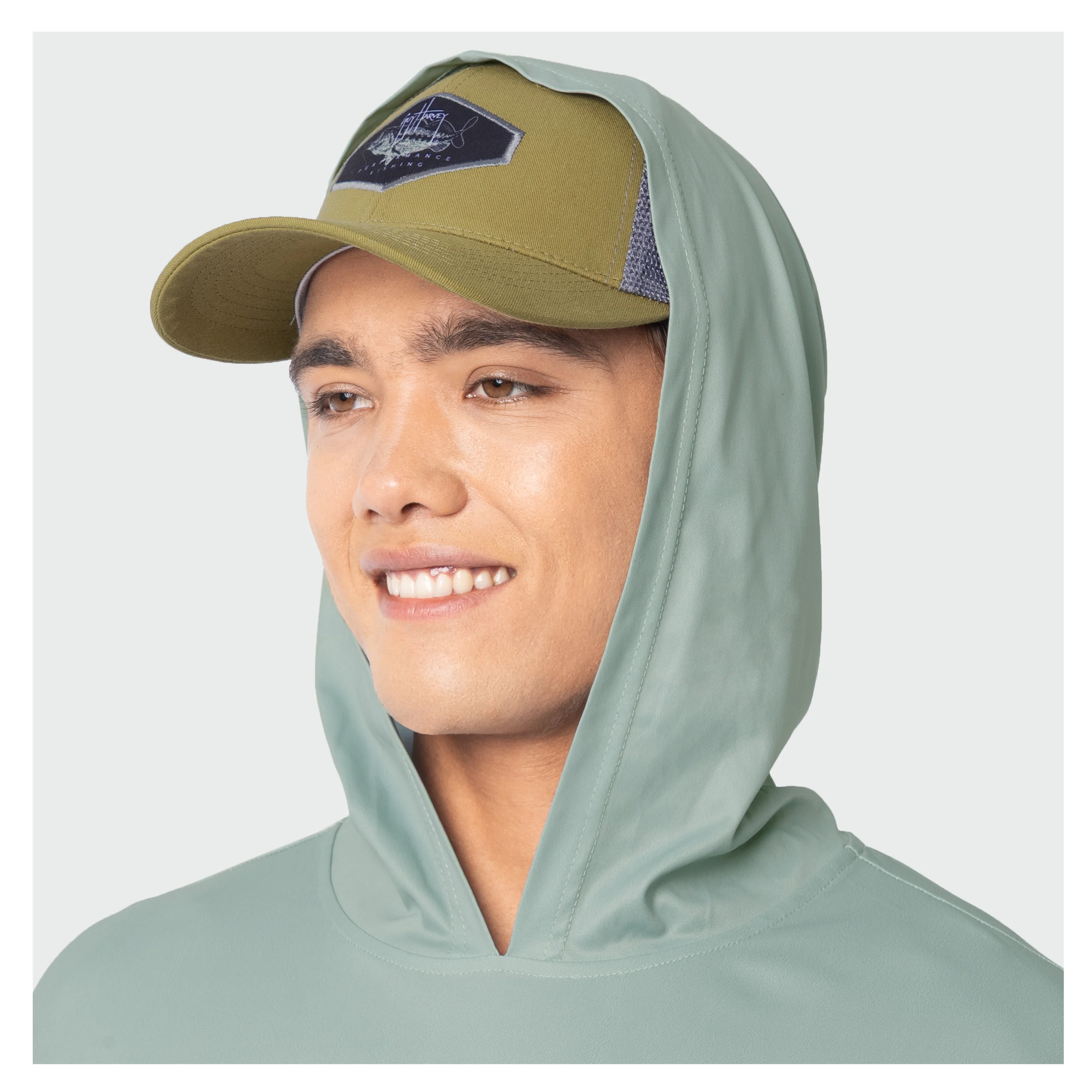 Eco Cast Sun Protection Hoodie - Freshwater Camo - Image 6