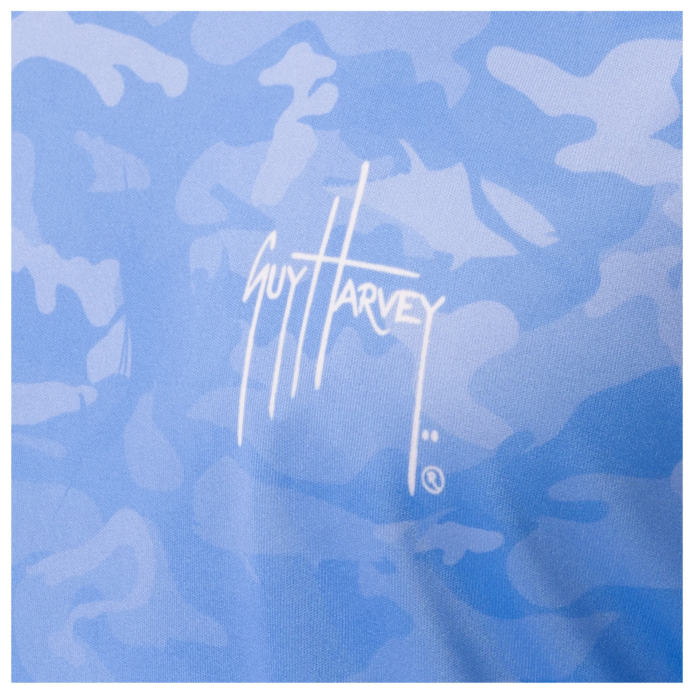 Men's Glass Camo Long Sleeve Performance Shirt - Image 6