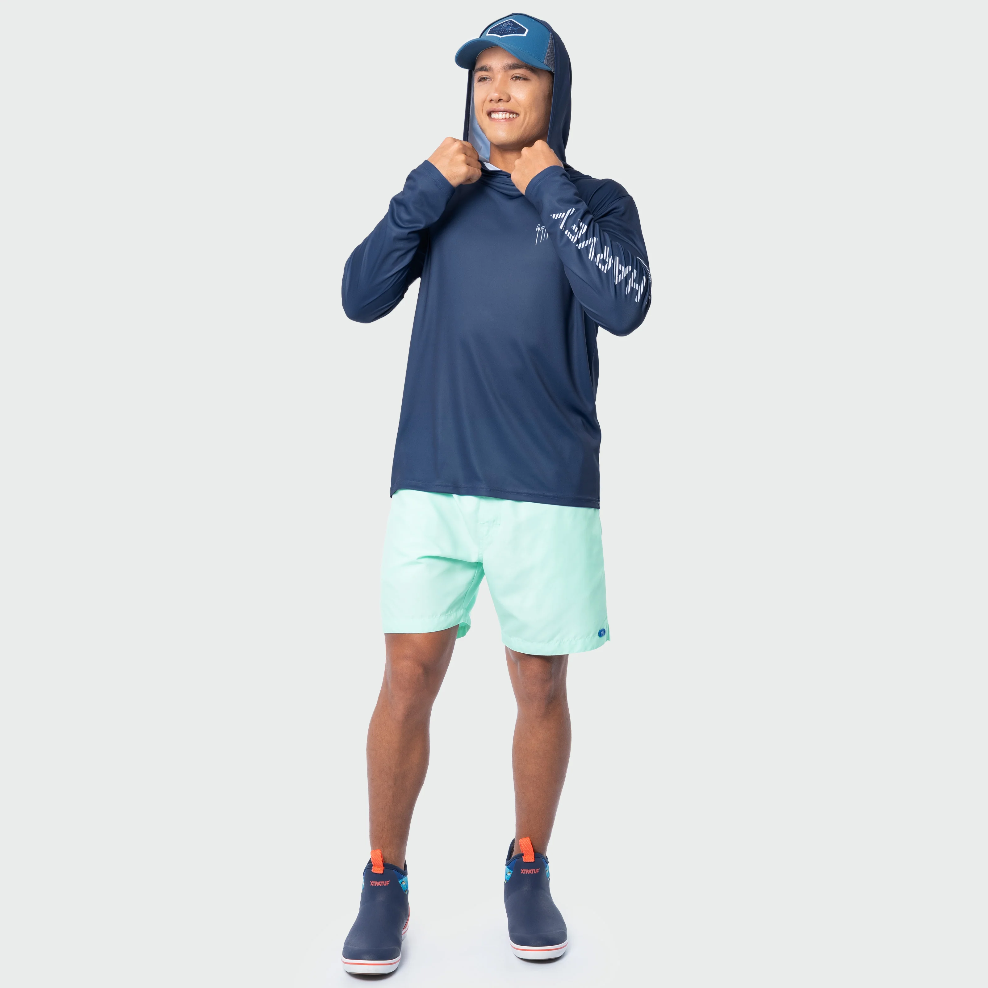 Eco Cast Sun Protection Hoodie - Gradient Bills - Image 9