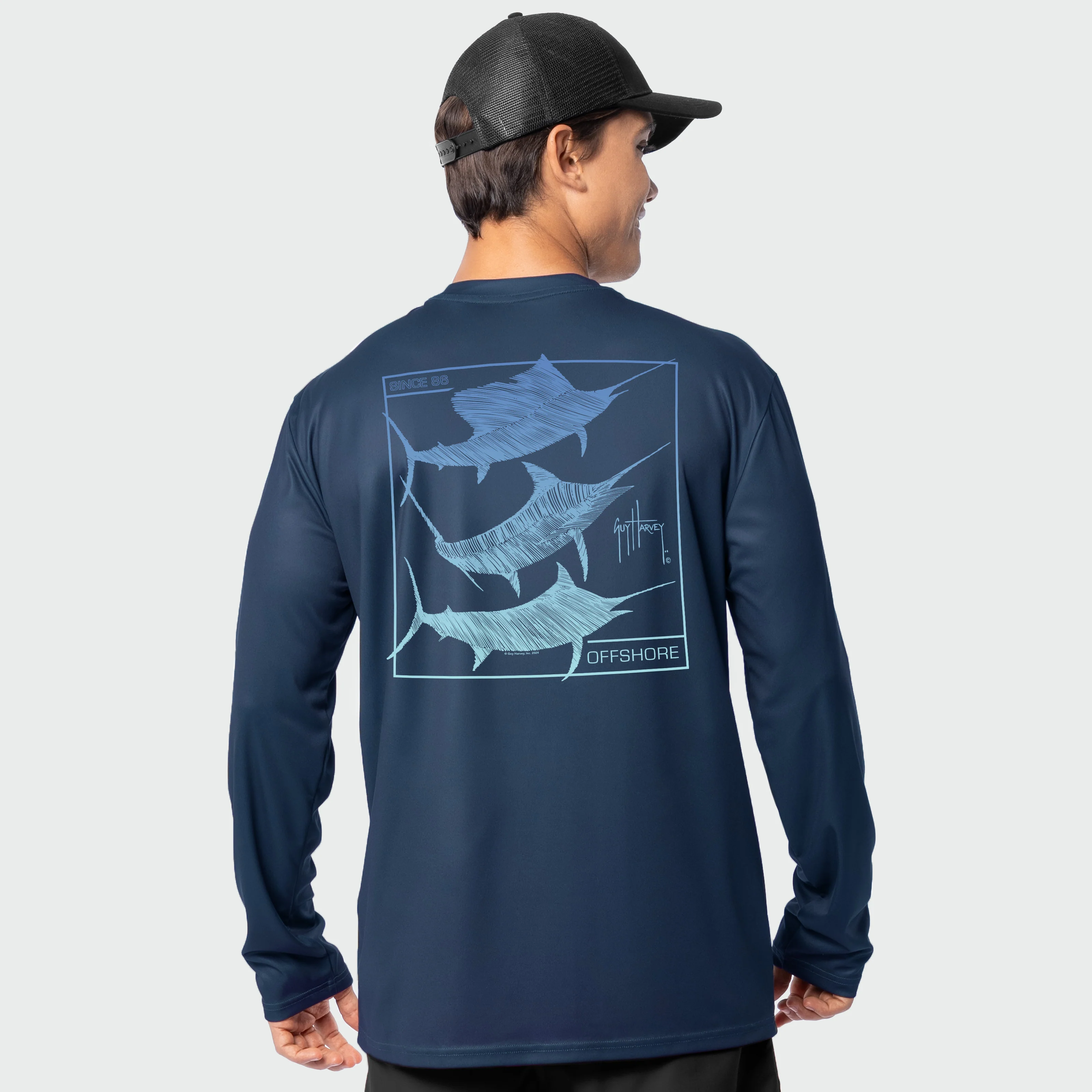 Eco Cast Sun Protection Crew - Gradient Slam
