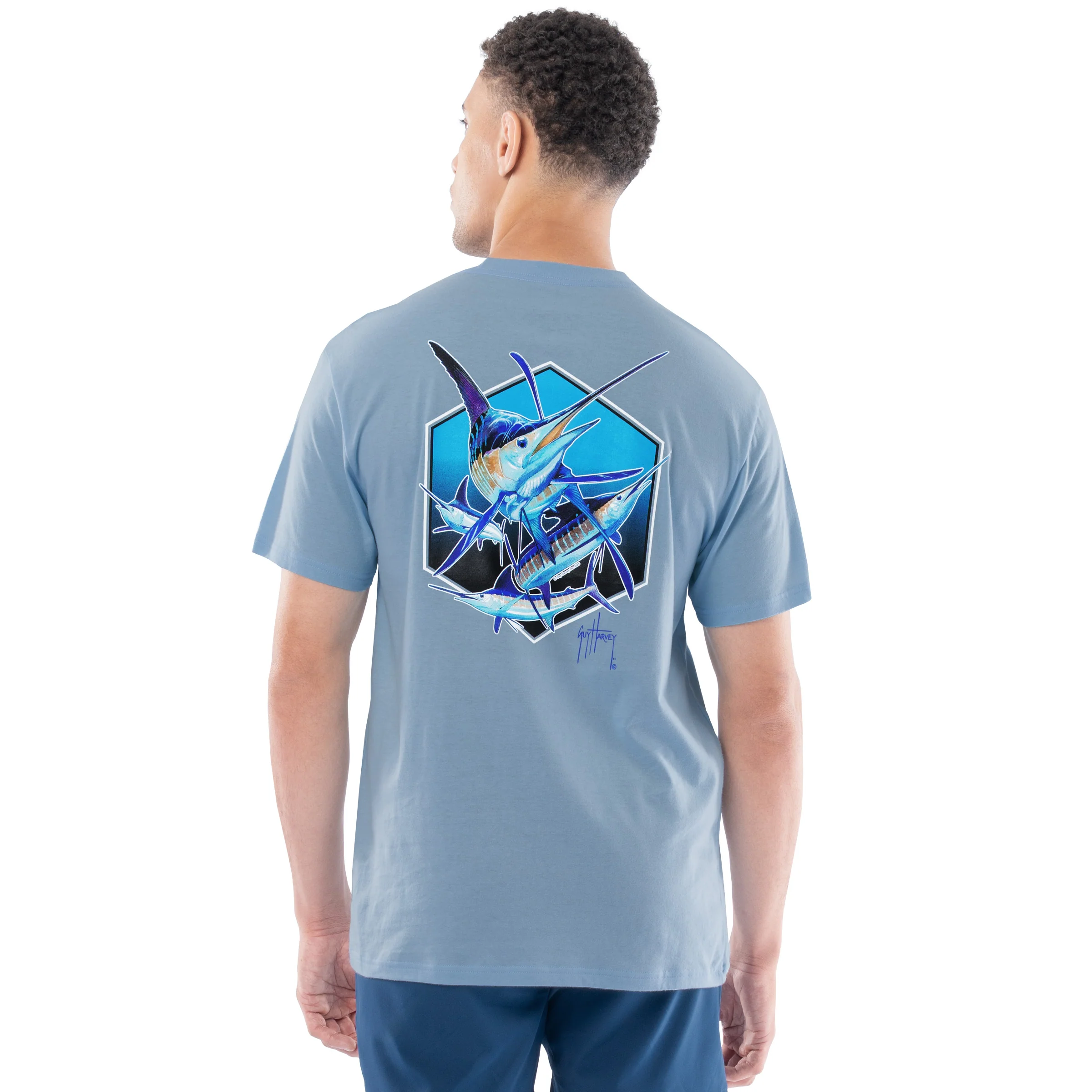 Lightweight Pocket Tee - Hex Slam