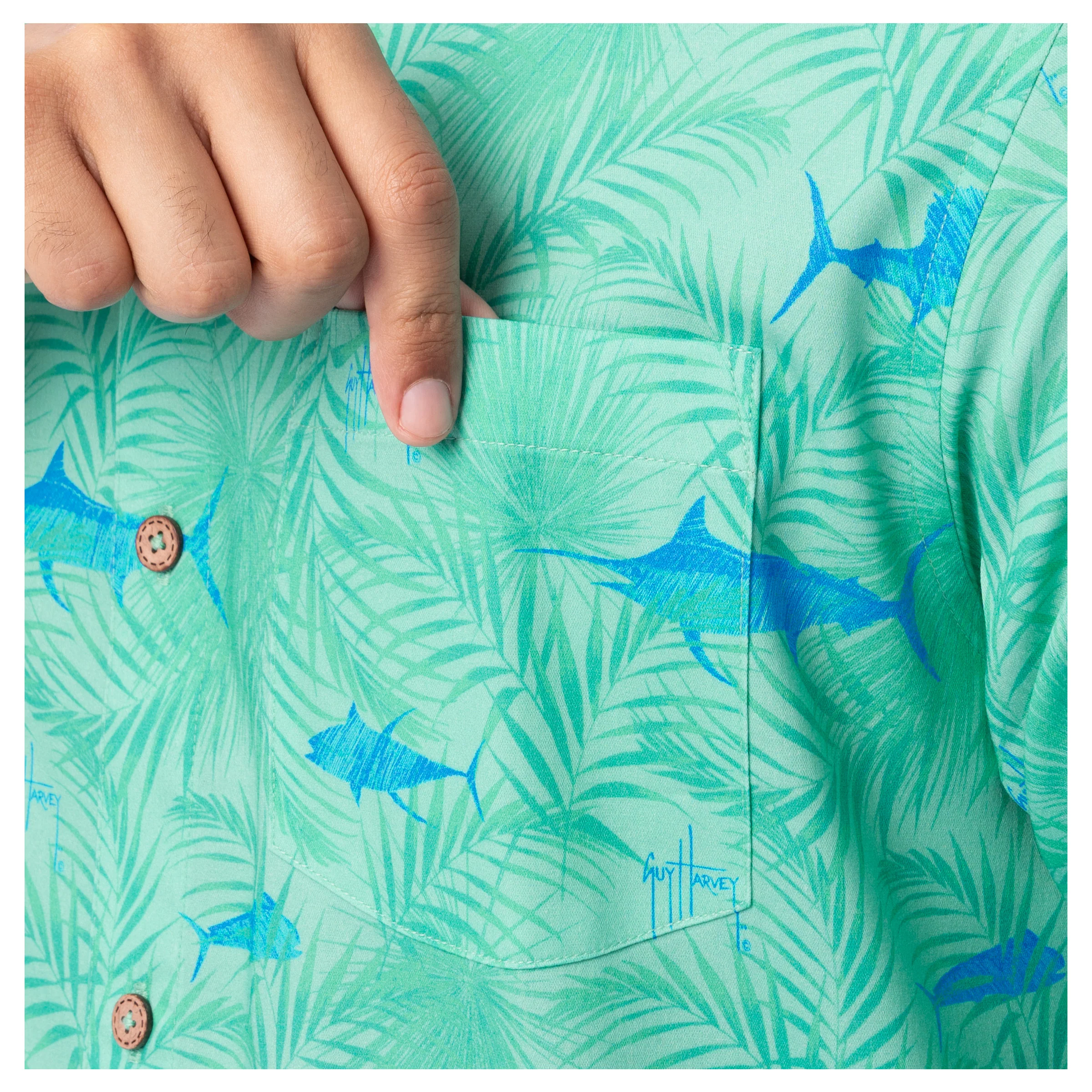 Men's Incognito Printed Resort Shirt - Image 3