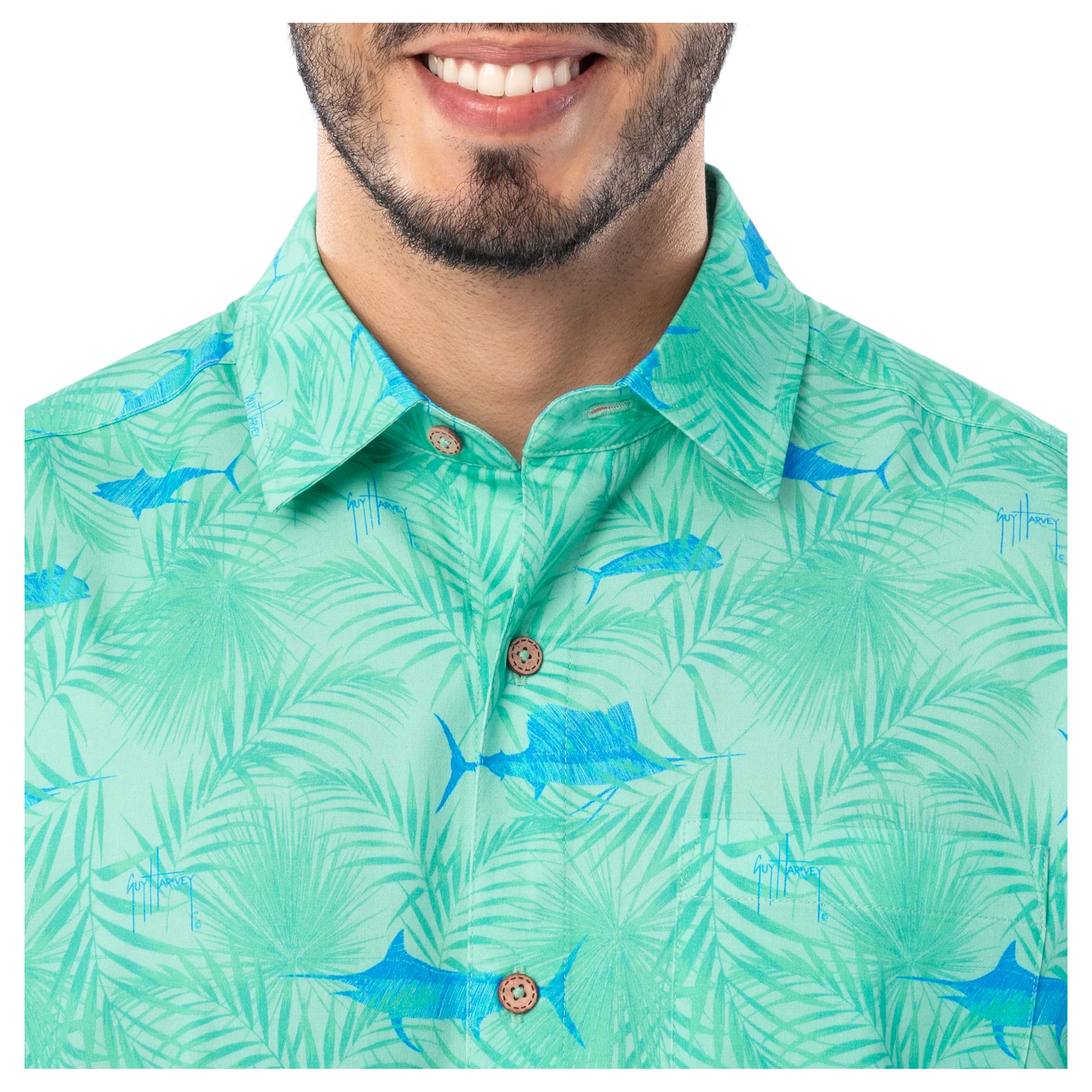 Men's Incognito Printed Resort Shirt - Image 4