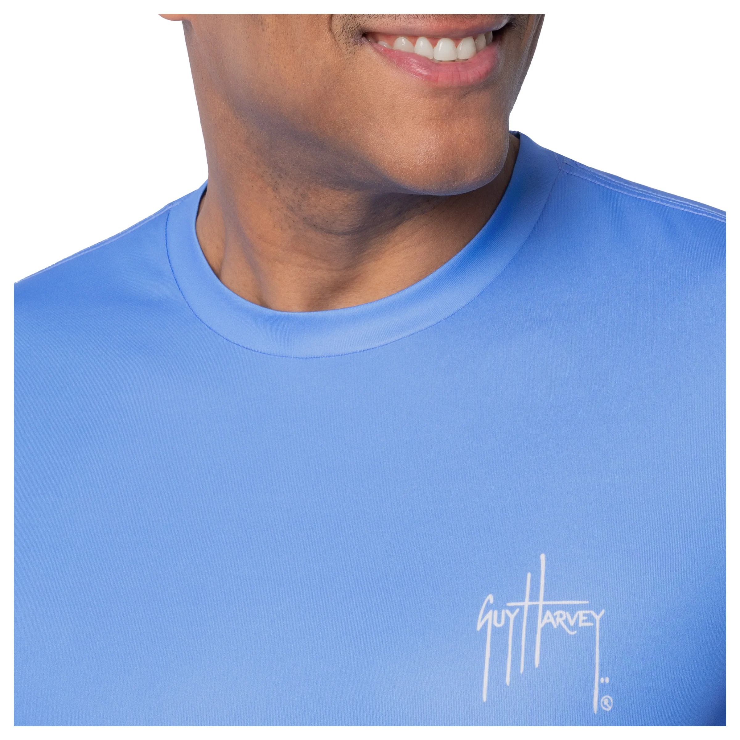 Sun Protection Short Sleeve Crew - Inshore Four - Image 5