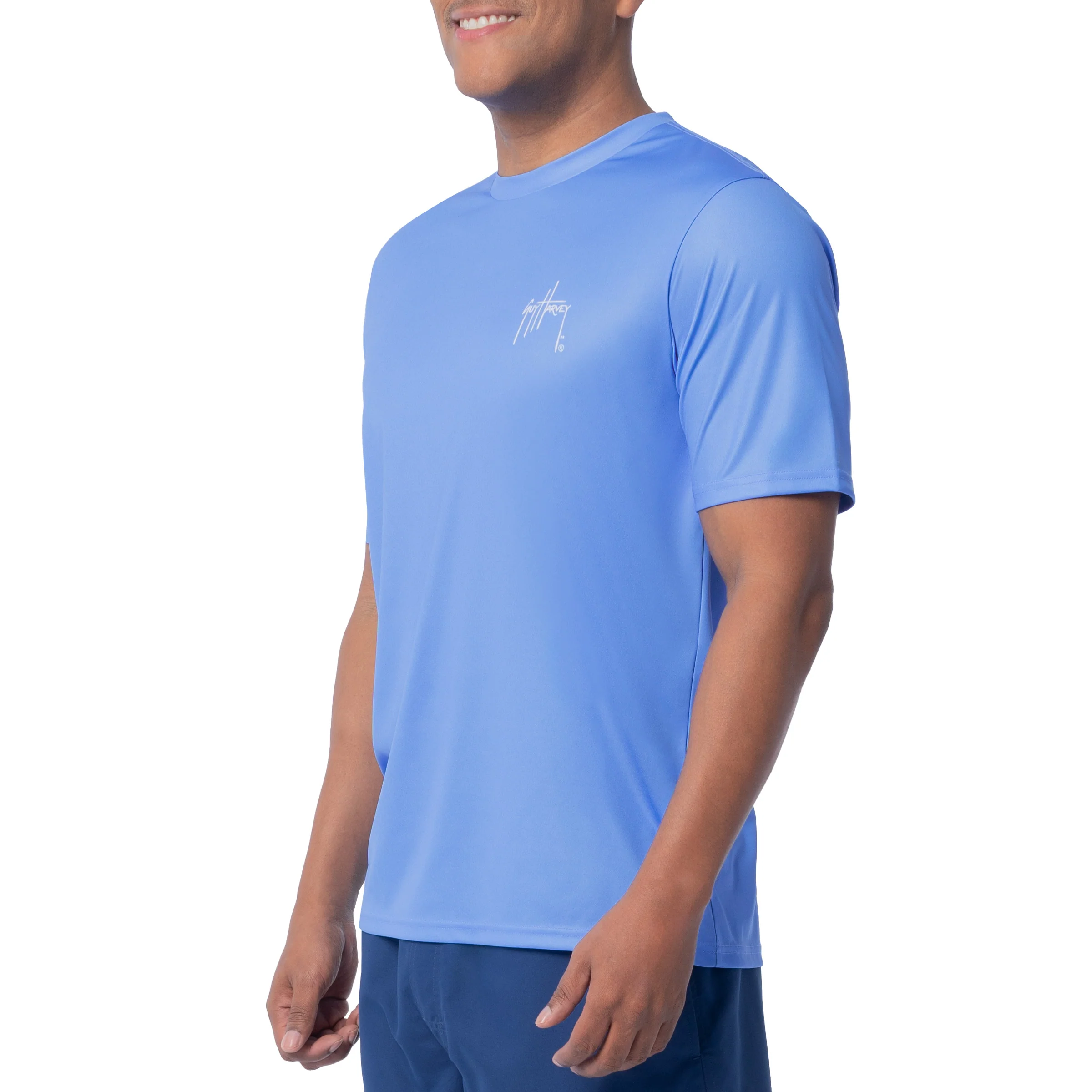 Sun Protection Short Sleeve Crew - Inshore Four - Image 6