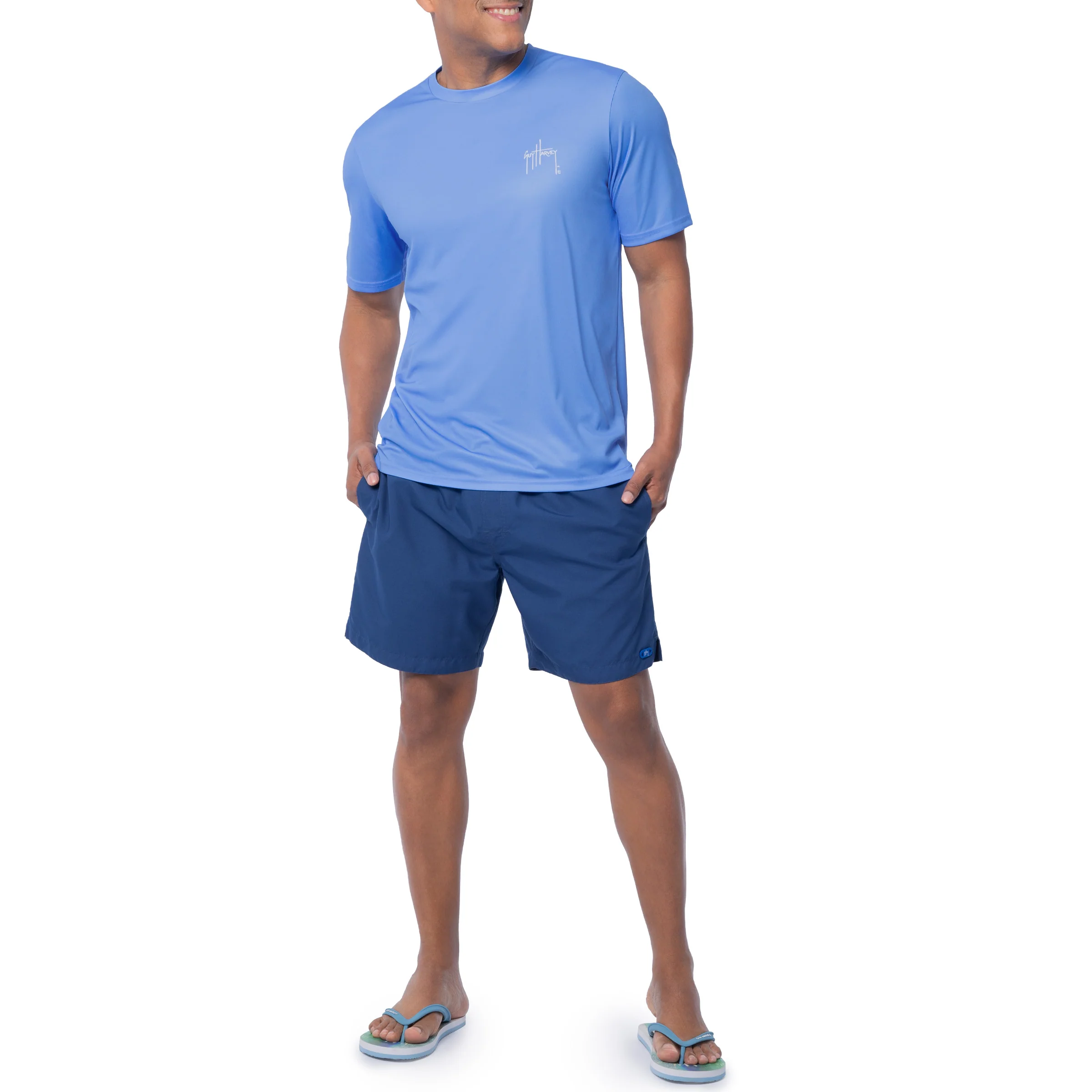 Sun Protection Short Sleeve Crew - Inshore Four - Image 7