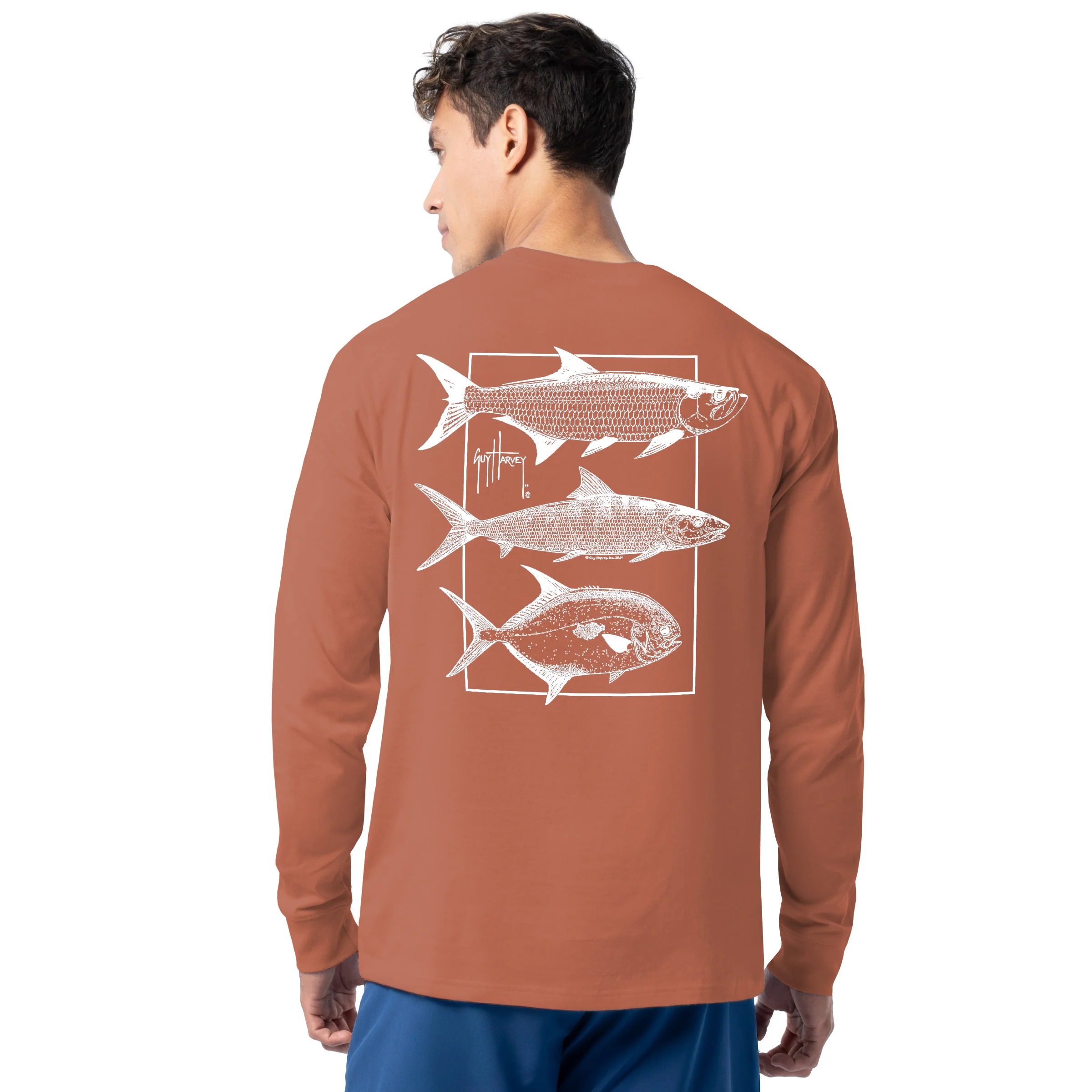 Lightweight Long Sleeve Tee - Inshore Stamp