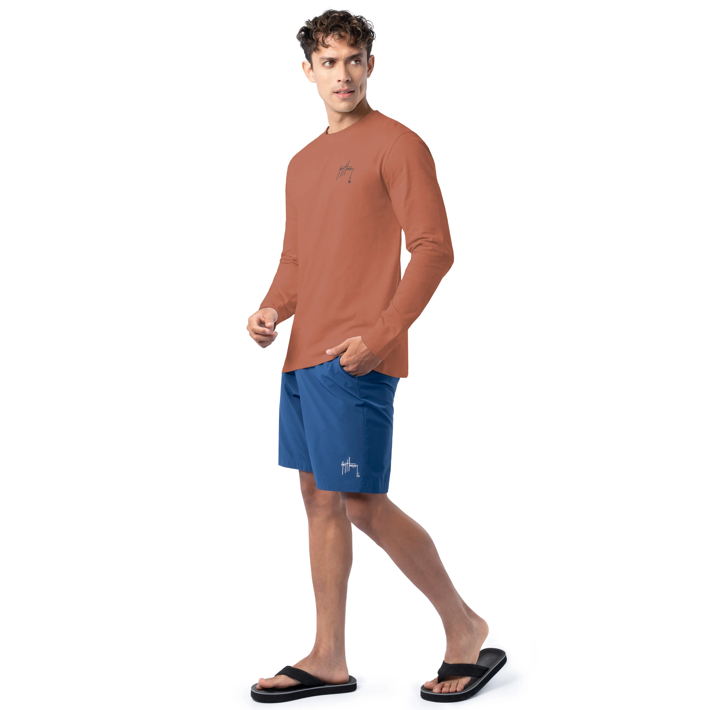 Lightweight Long Sleeve Tee - Inshore Stamp - Image 8
