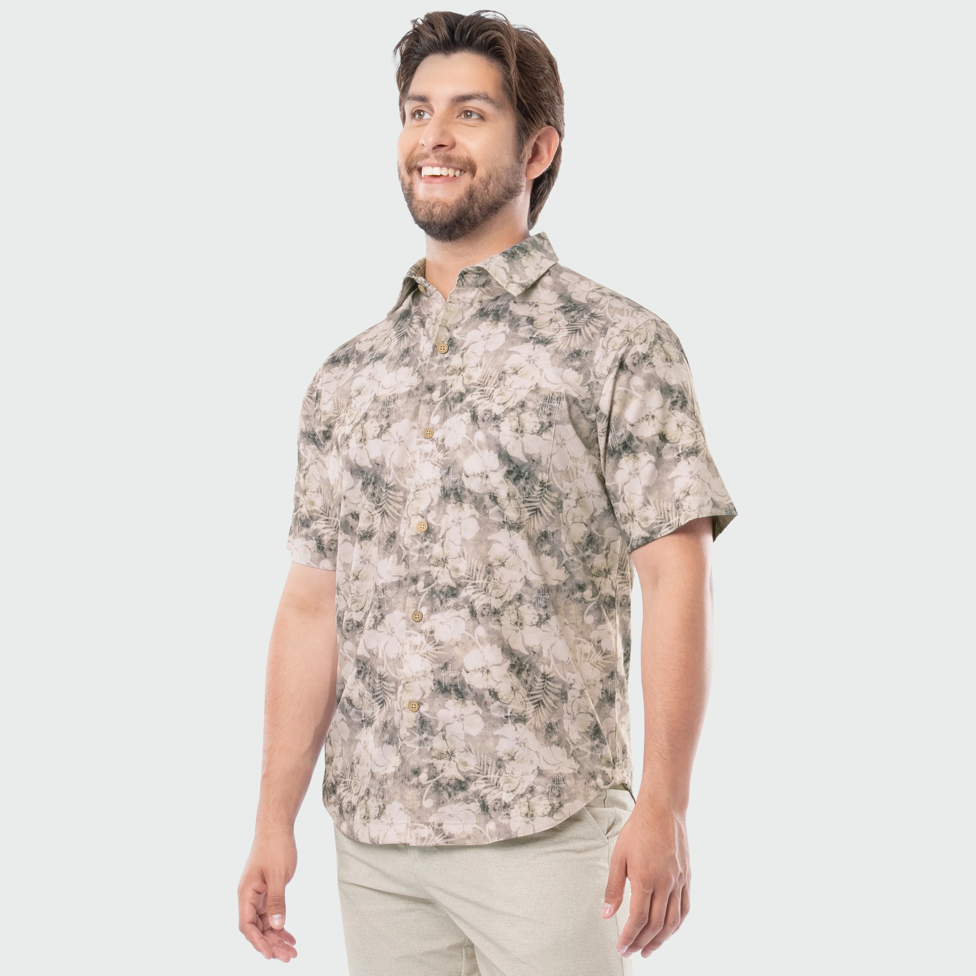 Island Ease Resort Shirt - Tropicana - Image 4