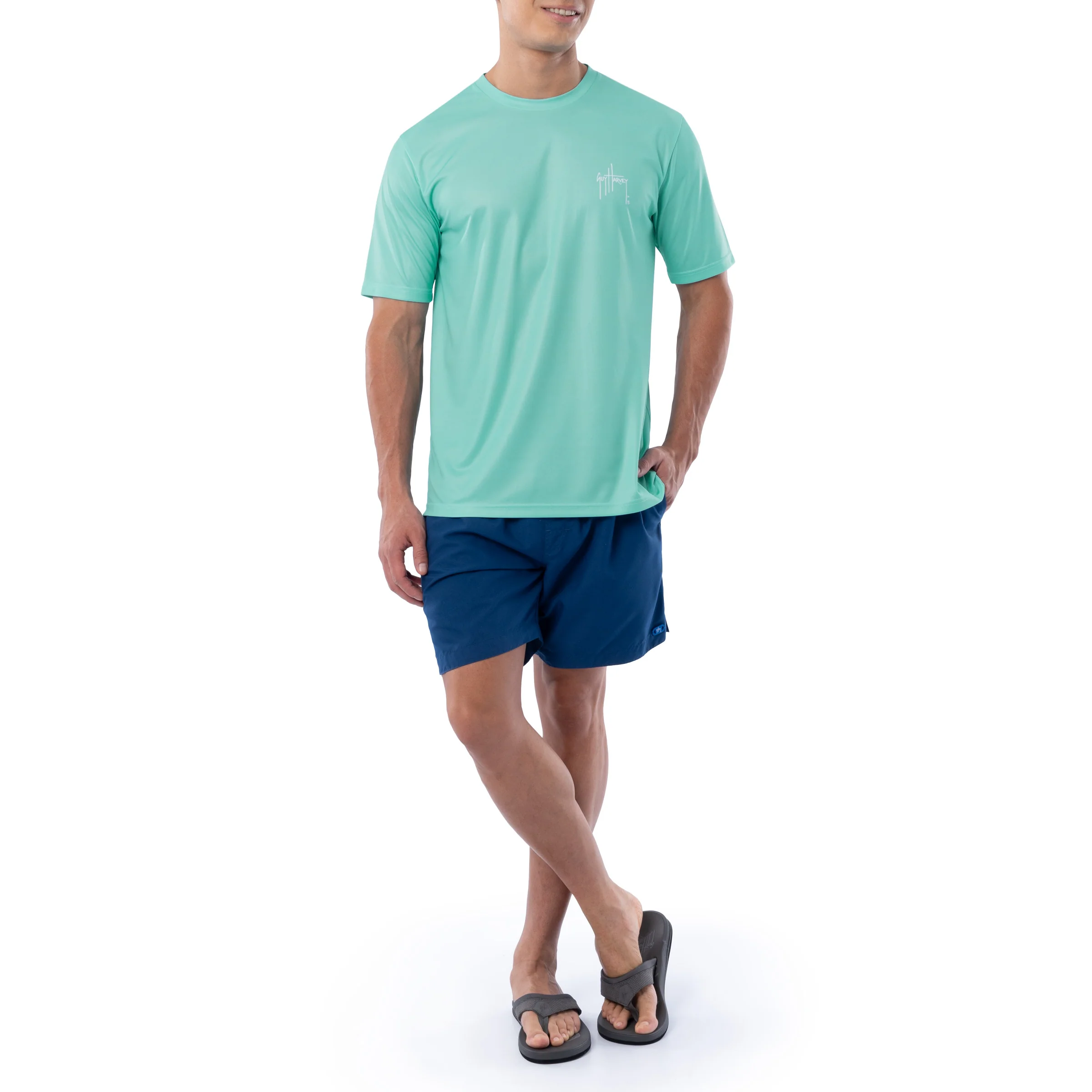 Sun Protection Short Sleeve Crew - Kona - Image 7