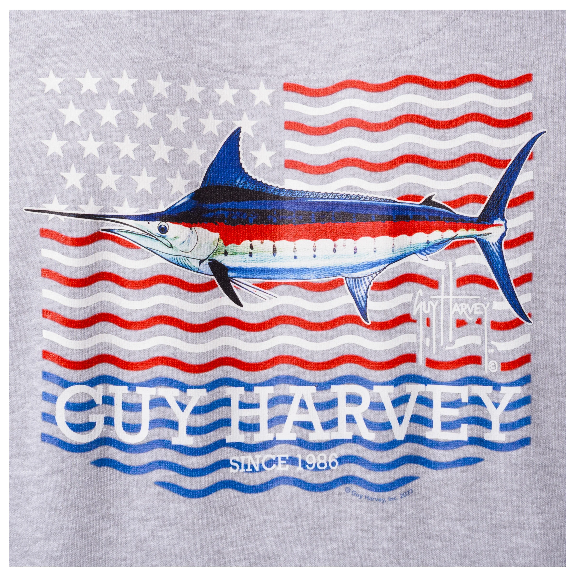 Tradewinds Fleece Hoodie - Liberty Marlin - Image 4